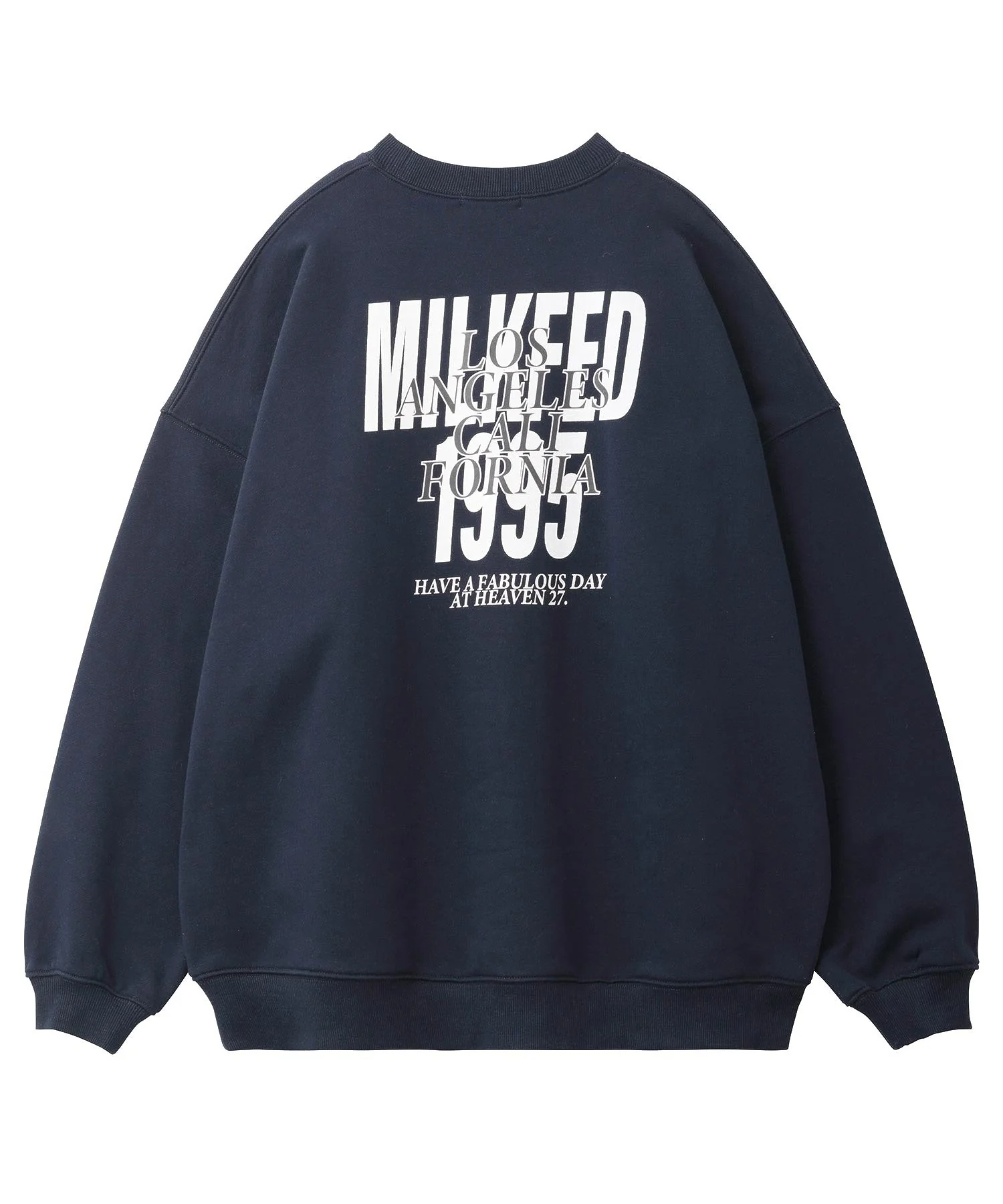 LAYERED LOGO CREWNECK SWEATSHIRT MILKFED. - Image 25