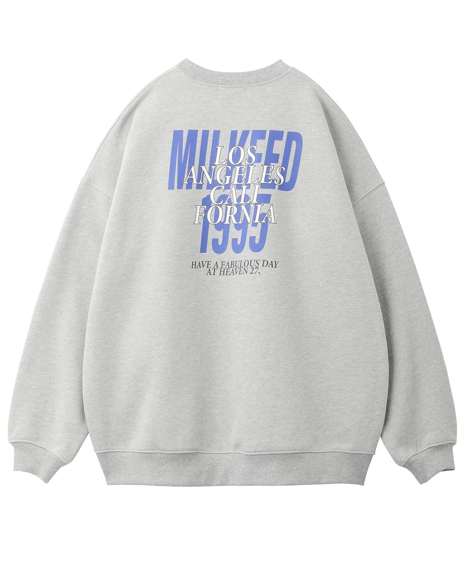 LAYERED LOGO CREWNECK SWEATSHIRT MILKFED. - Image 3