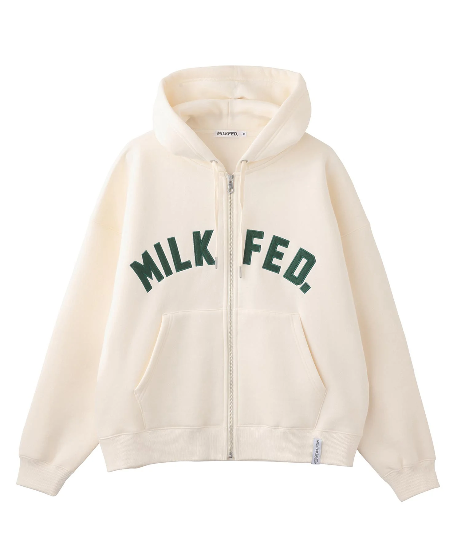 ARCH LOGO ZIP UP HOODIE MILKFED. - Image 2
