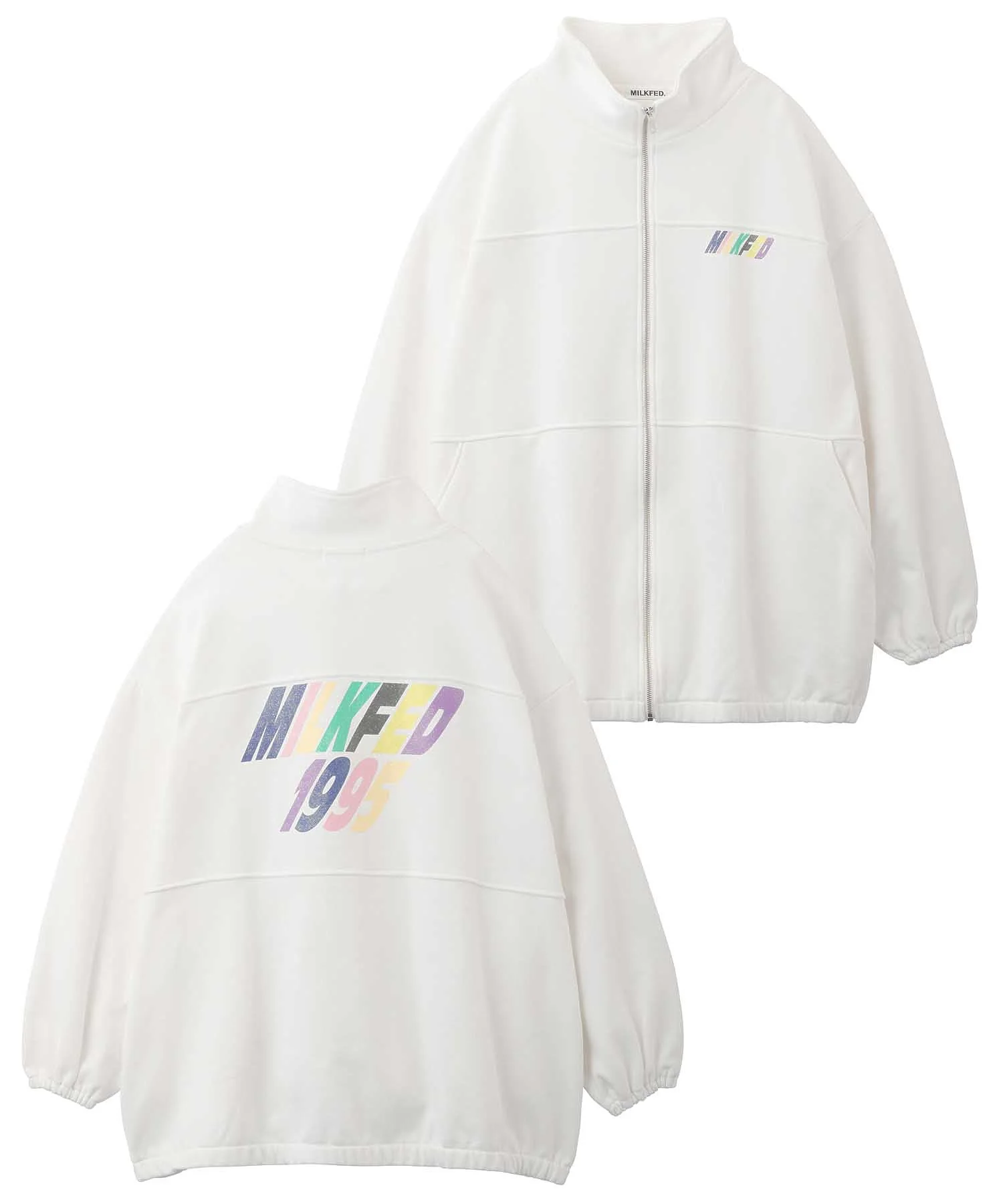FULL ZIP SWEATSHIRT MILKFED. - Image 18