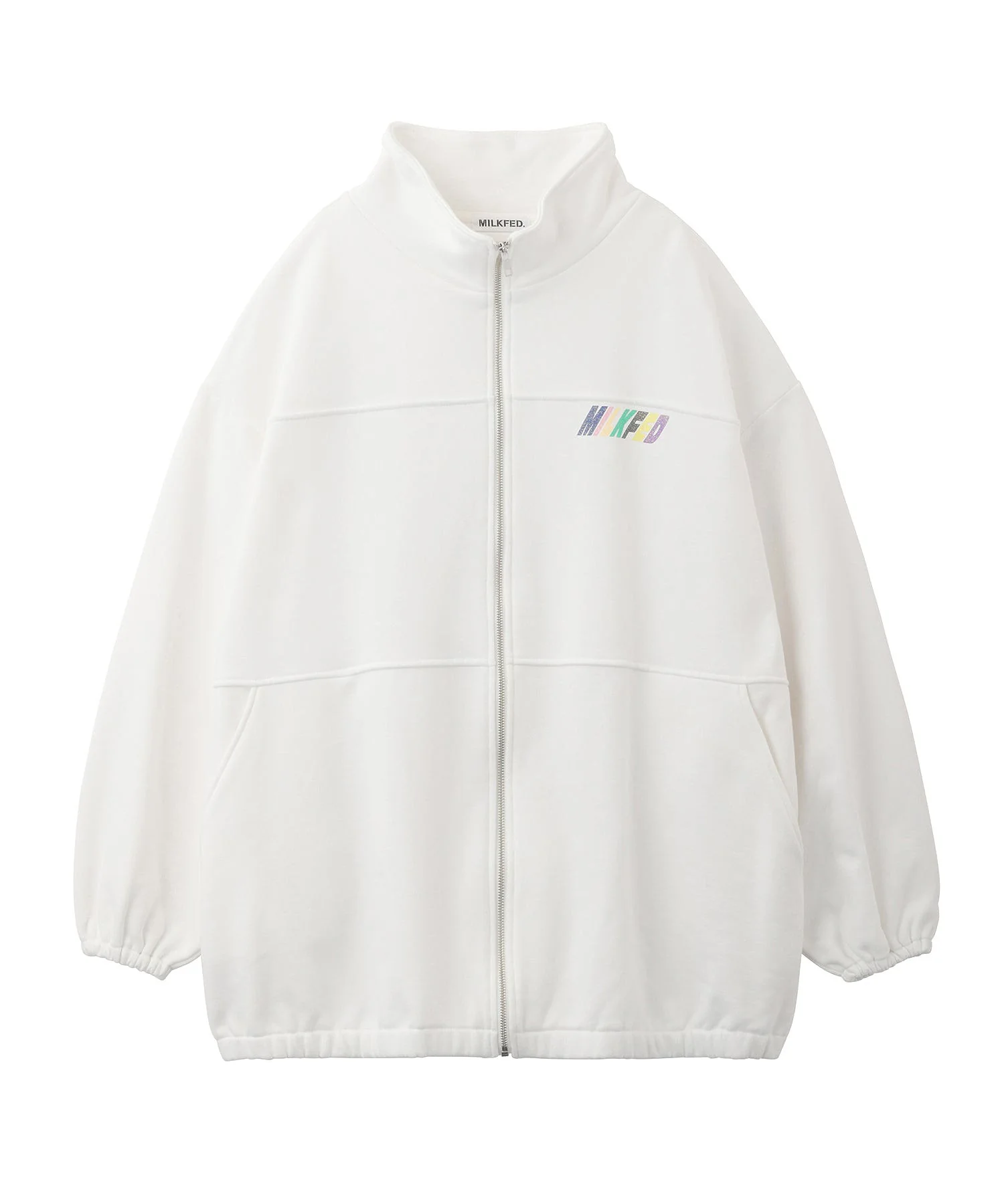 FULL ZIP SWEATSHIRT MILKFED. - Image 4