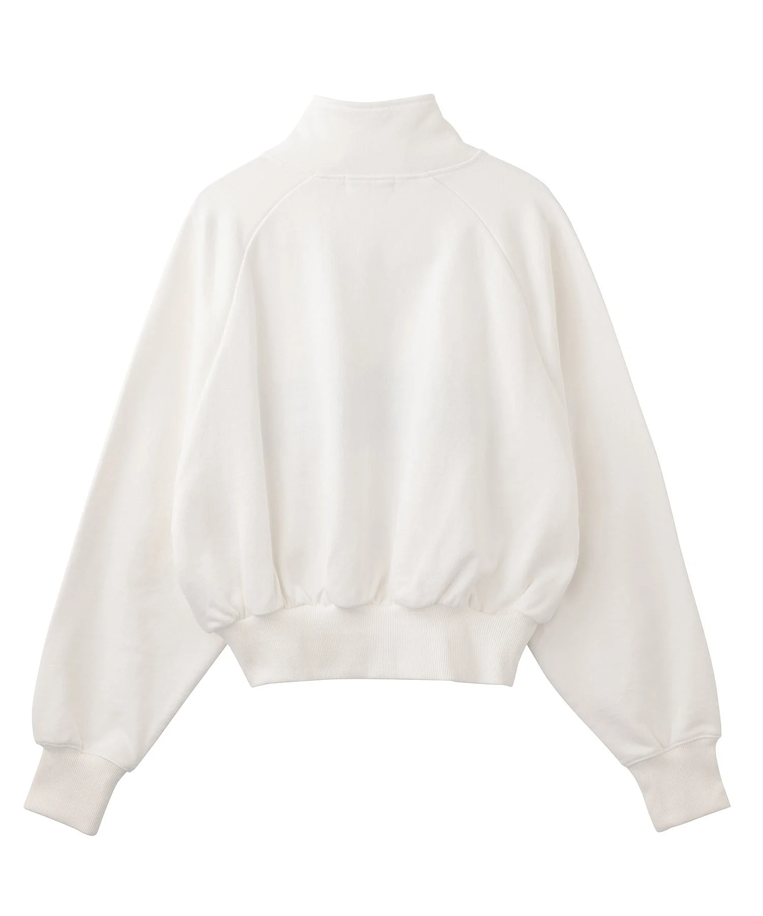 STAND COLLAR HALF ZIP SWEATSHIRT MILKFED. - Image 4