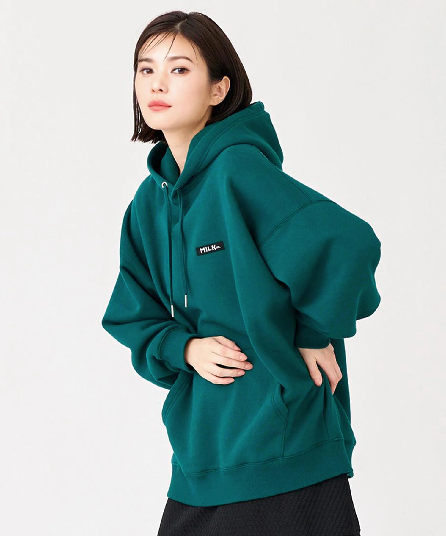 TIERED LOGO SWEAT HOODIE MILKFED. - Image 15