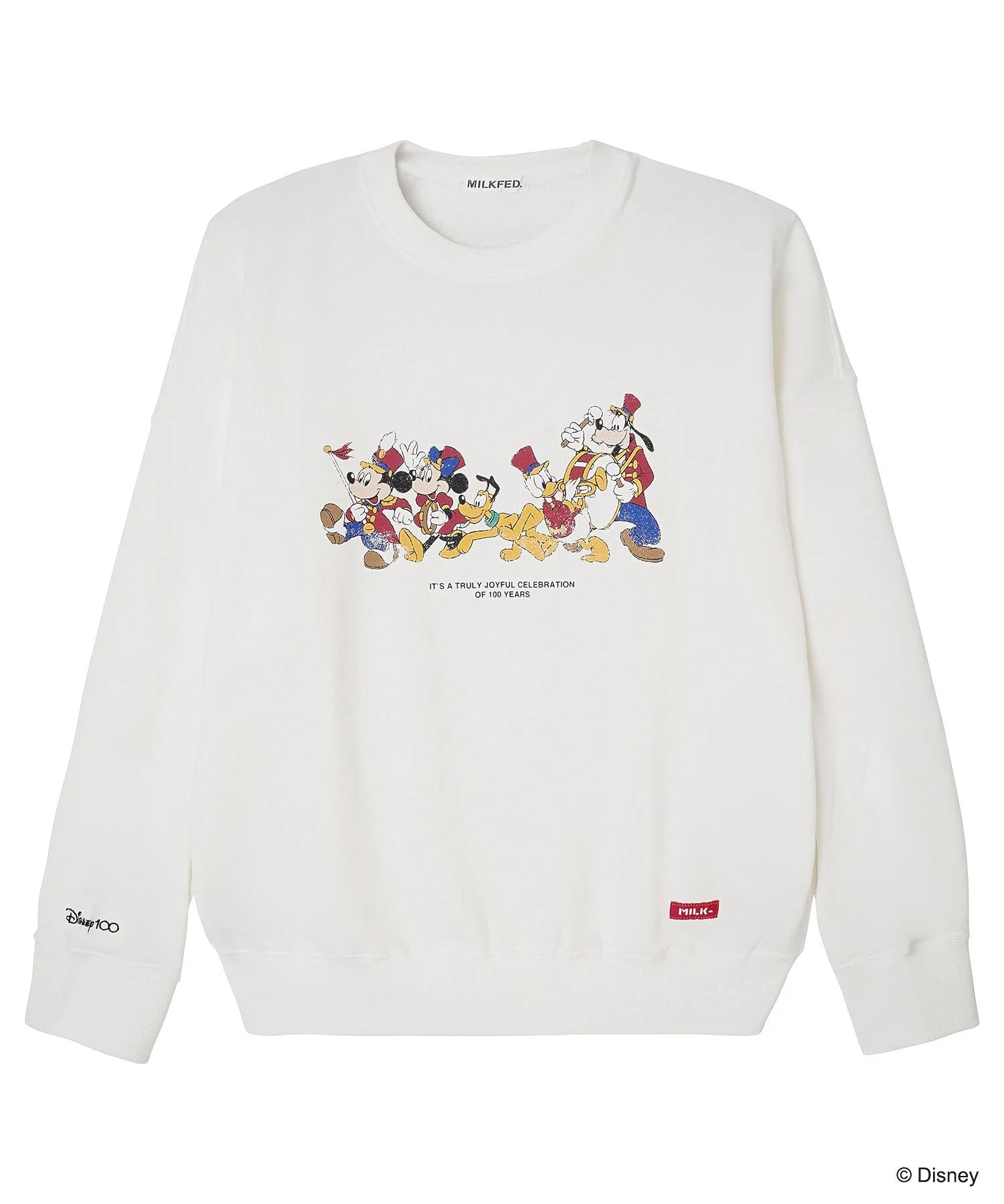 MICKEY AND FRIENDS/LETS CELEBRATE/SWEAT TOP MILKFED. - Image 15