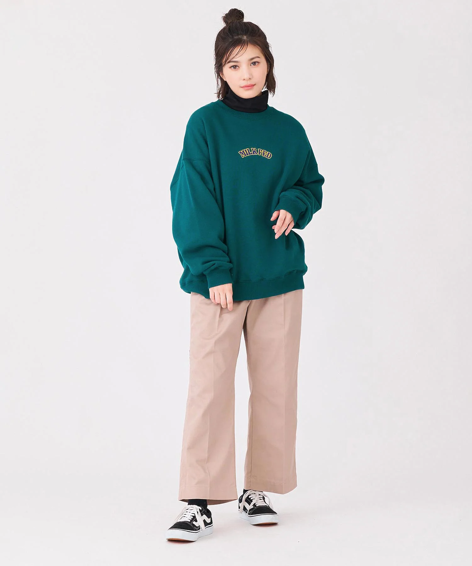 COOPER LOGO HIGH NECK TOP MILKFED. - Image 16