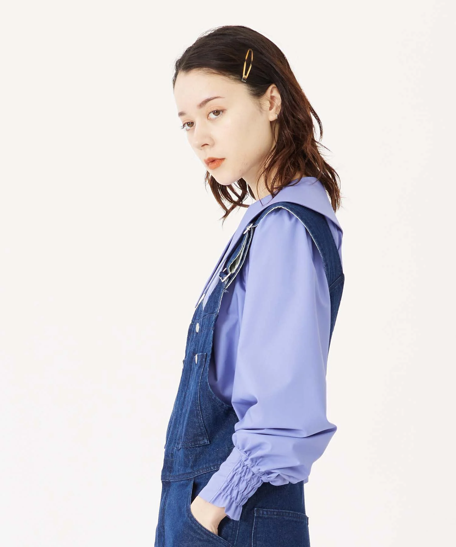 BARRYMORE COLLAR BLOUSE MILKFED. - Image 12