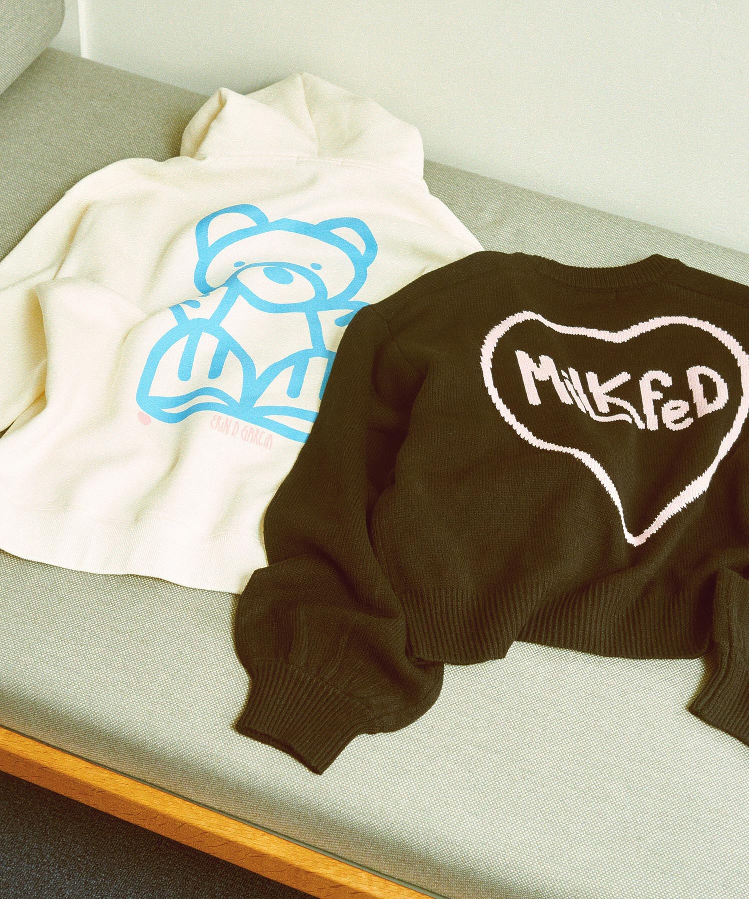 MILKFED.ⅹERIN D. GARCIA KNIT TOP - Image 10