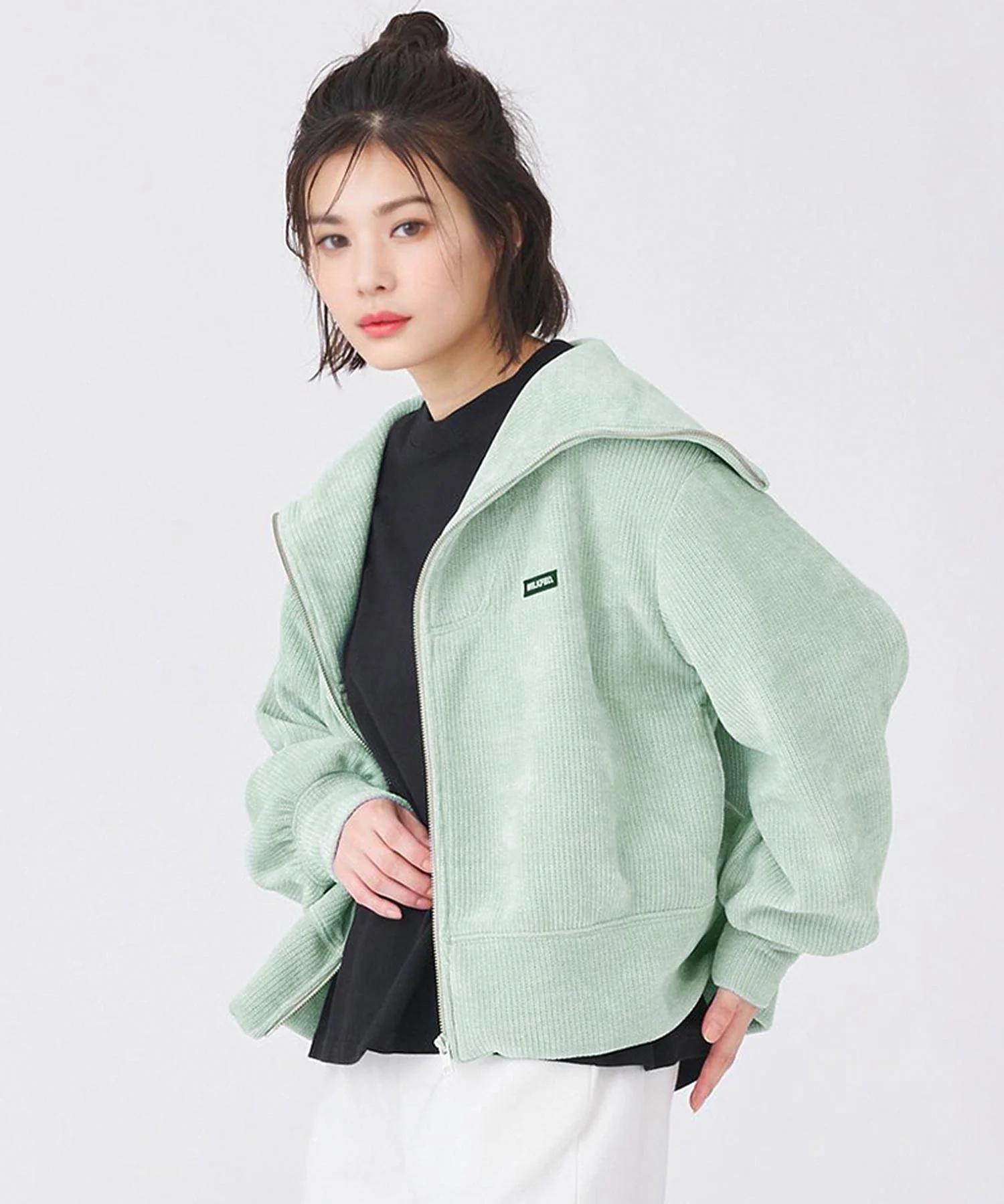 ZIP UP KNIT TOP MILKFED. - Image 12