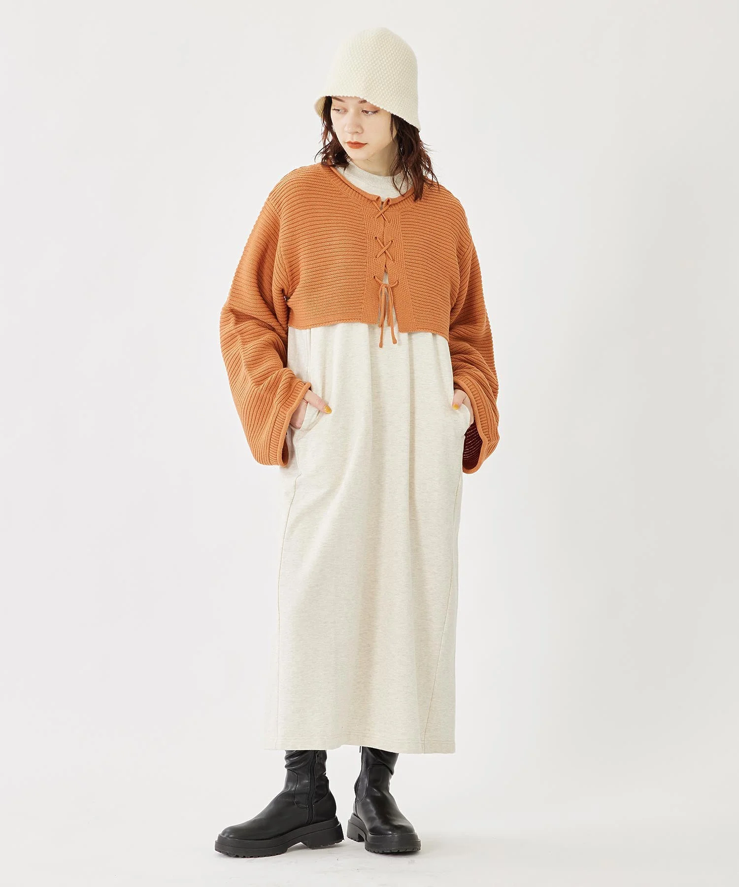 KNIT BOLERO MILKFED. - Image 10