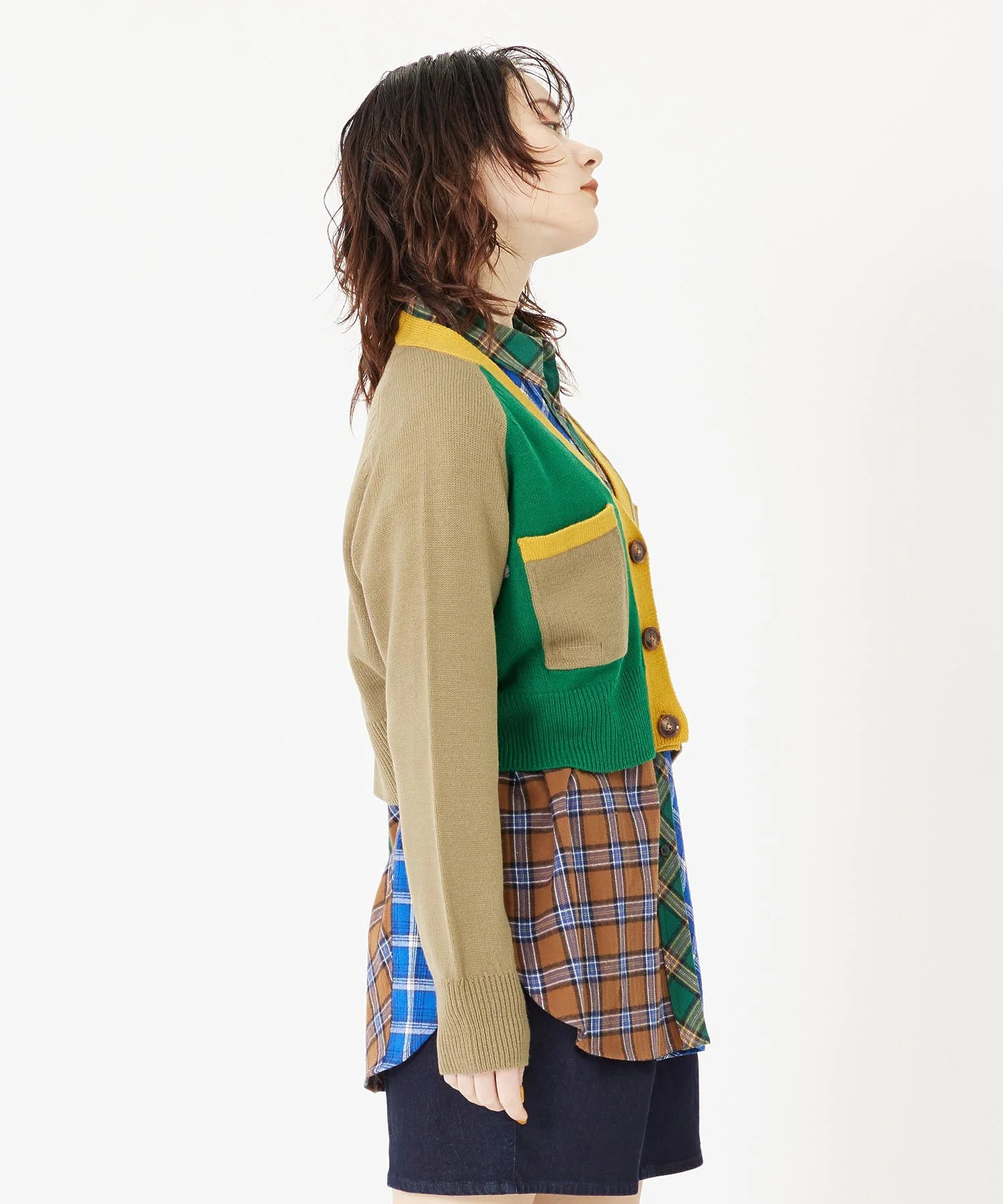 PANELED KNIT CARDIGAN MILKFED. - Image 12