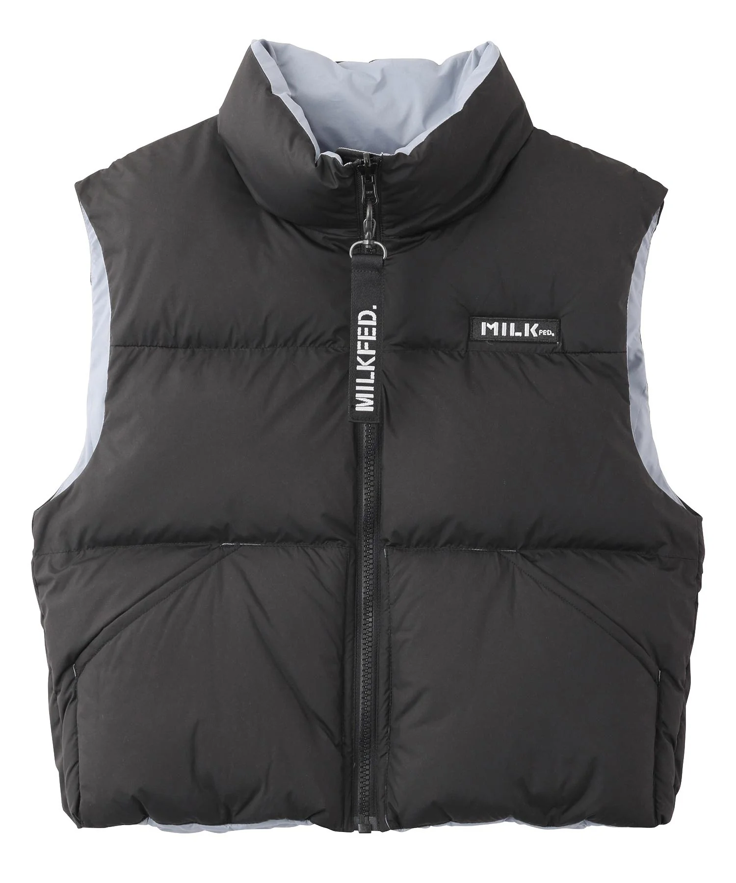 REVERSIBLE PUFFER VEST MILKFED. - Image 4