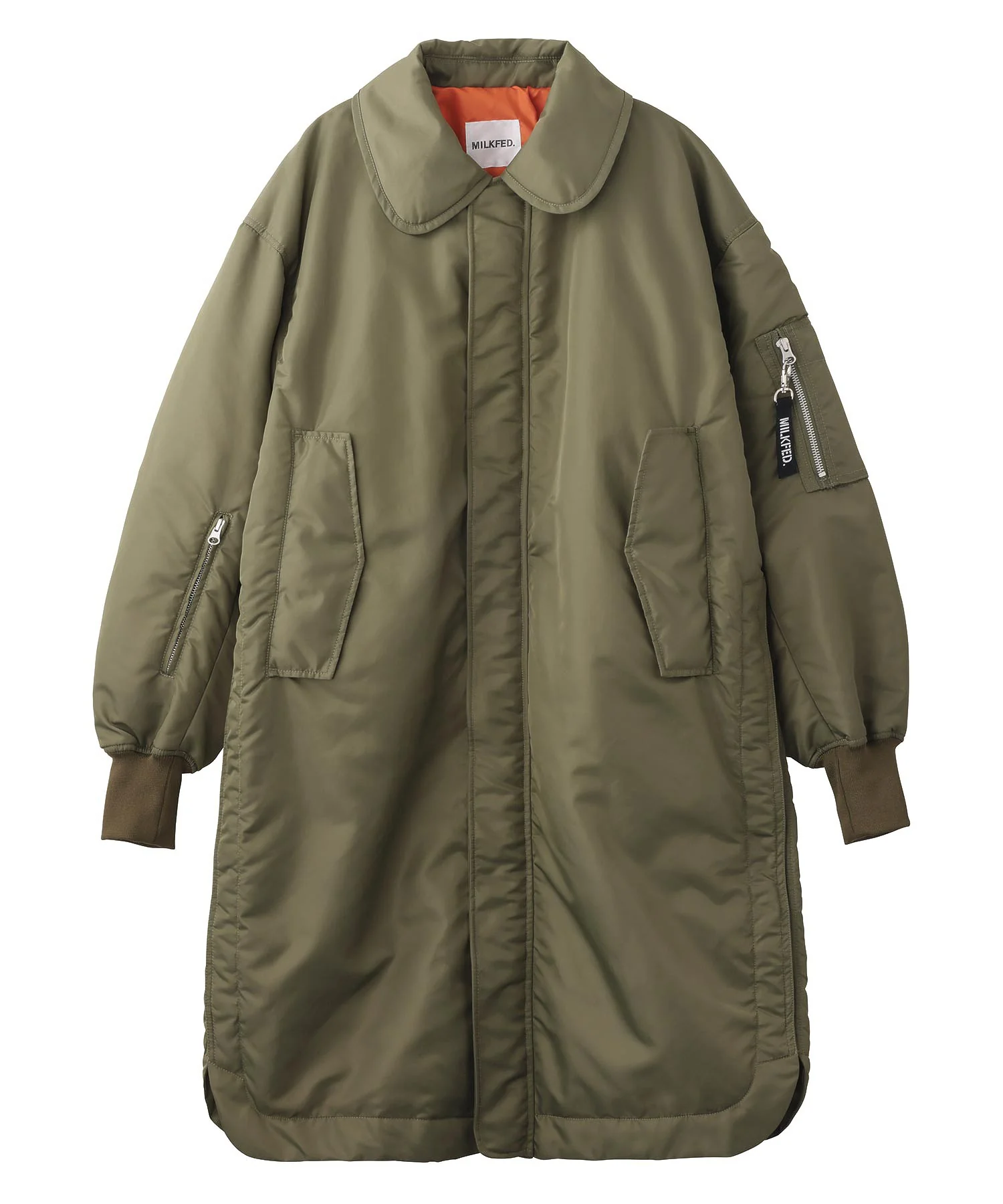 MA-1 FLIGHT LONG JACKET MILKFED. - Image 2