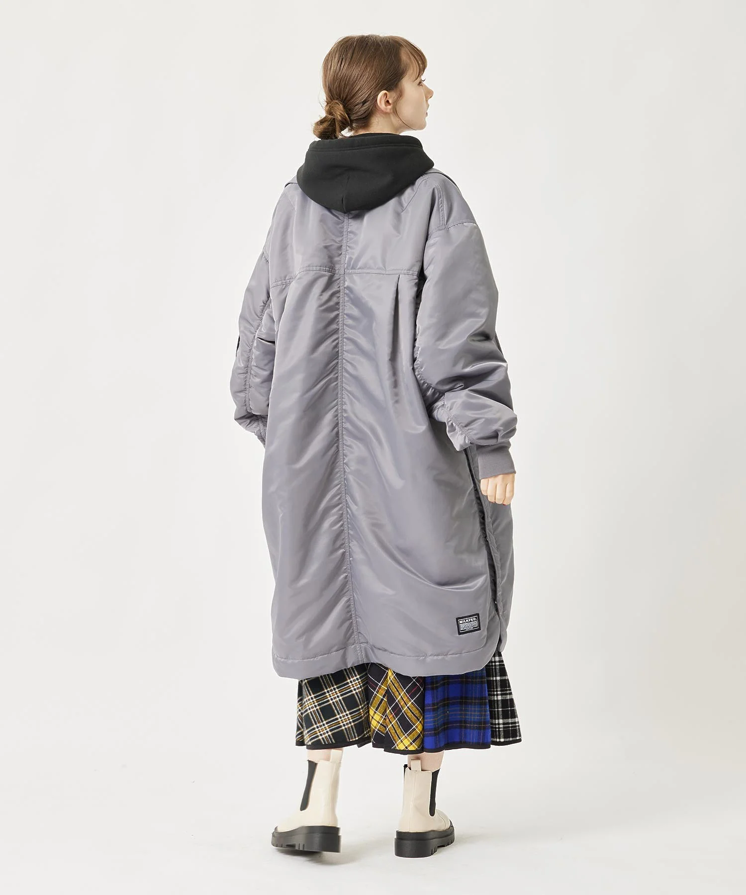 MA-1 FLIGHT LONG JACKET MILKFED. - Image 30