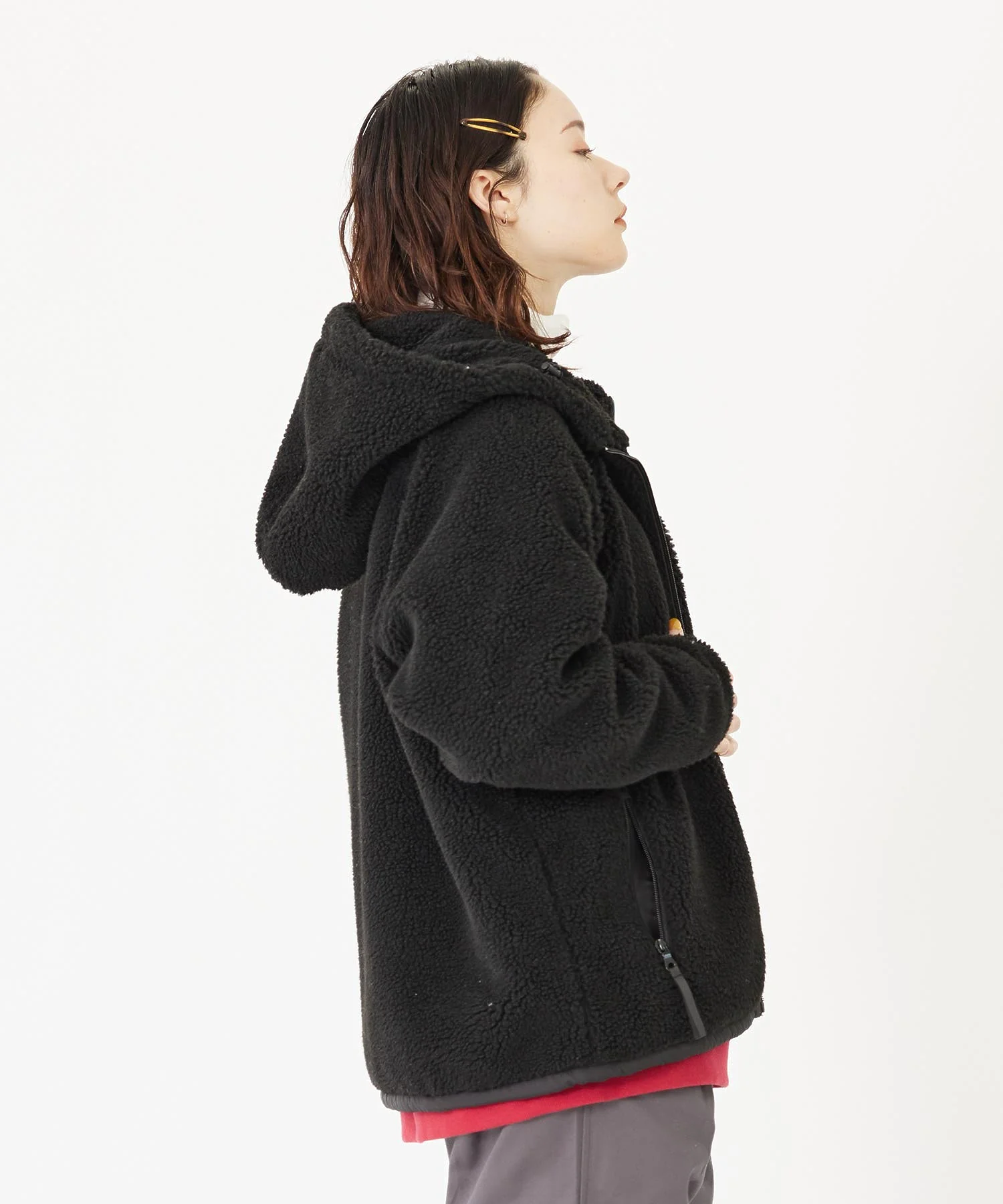 BOA ZIP UP HOODED JACKET MILKFED. - Image 15