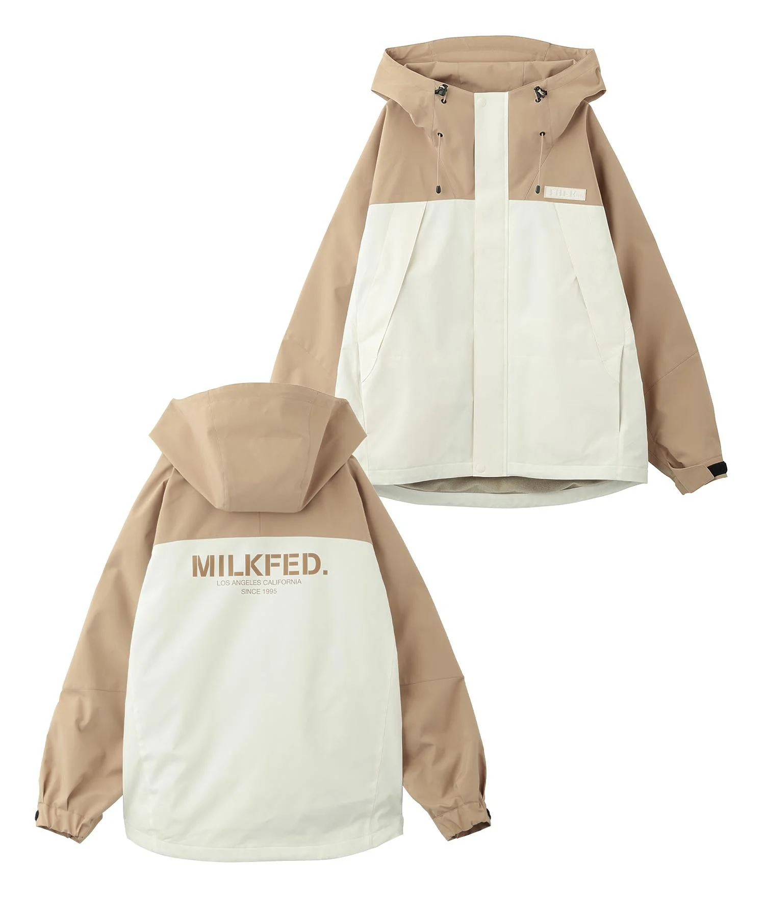 BICOLOR LOGO MOUNTAIN PARKA MILKFED. - Image 2