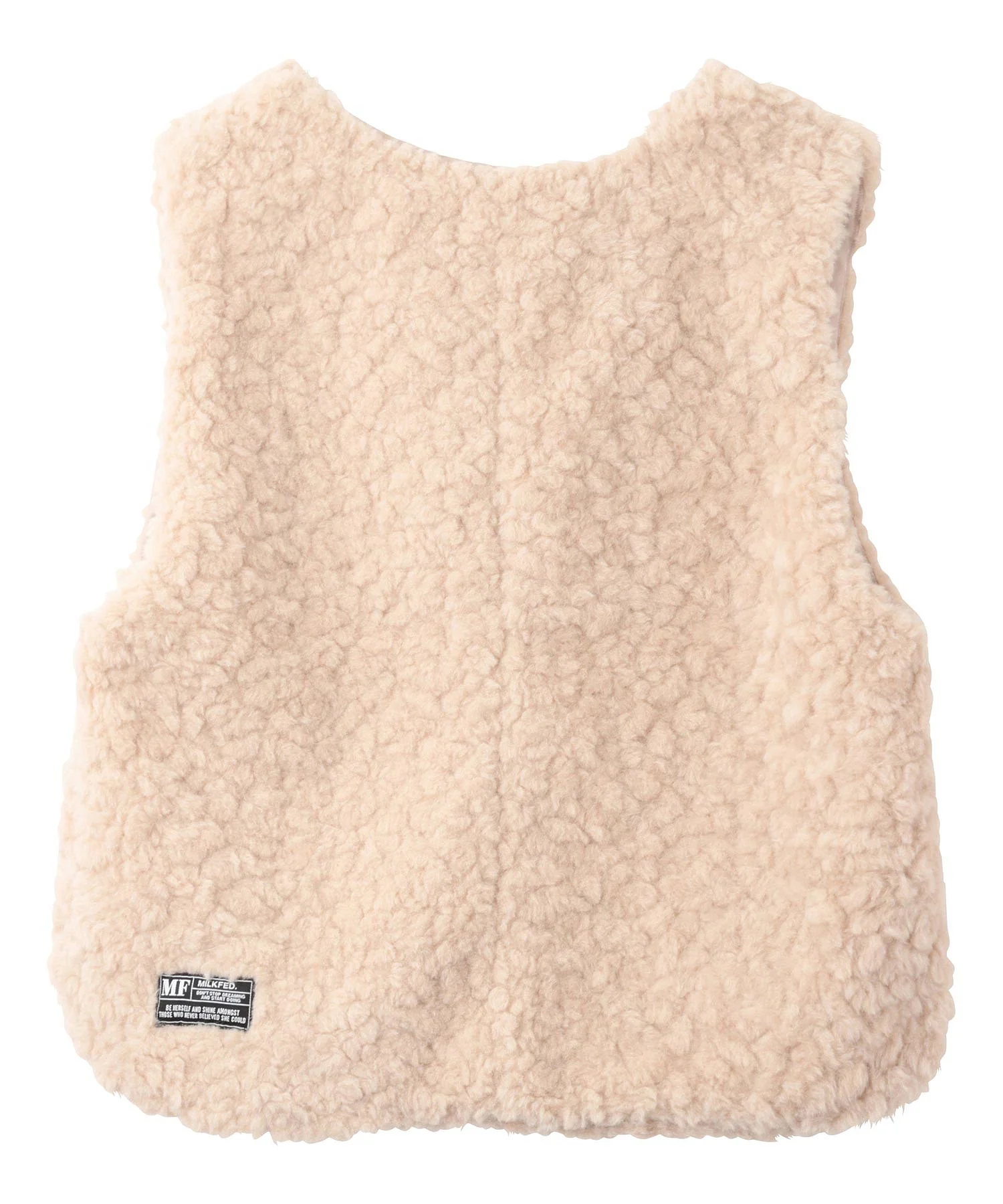 FUR VEST MILKFED. - Image 4