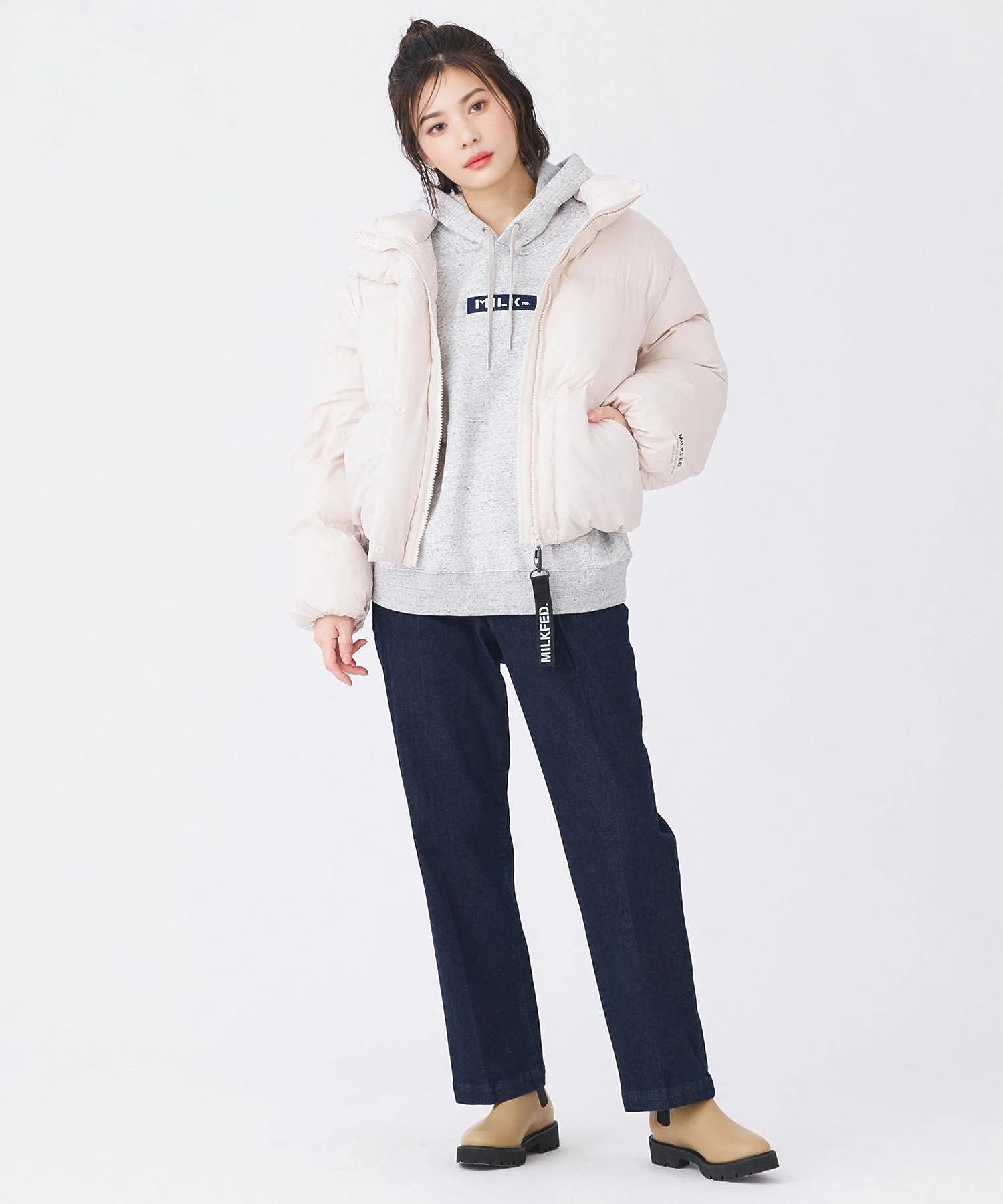 TUCK DENIM PANTS MILKFED. - Image 18