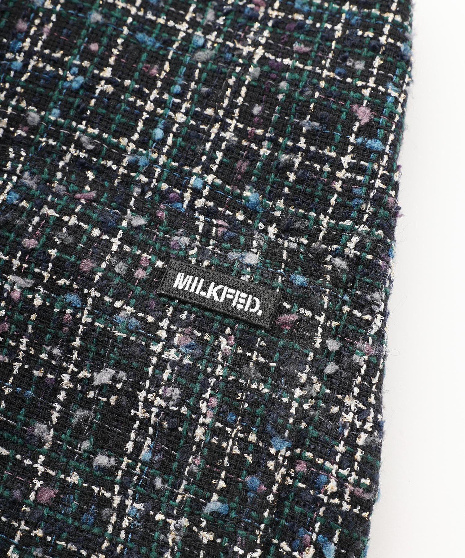 TWEED MINI JUMPER SKIRT MILKFED. - Image 15