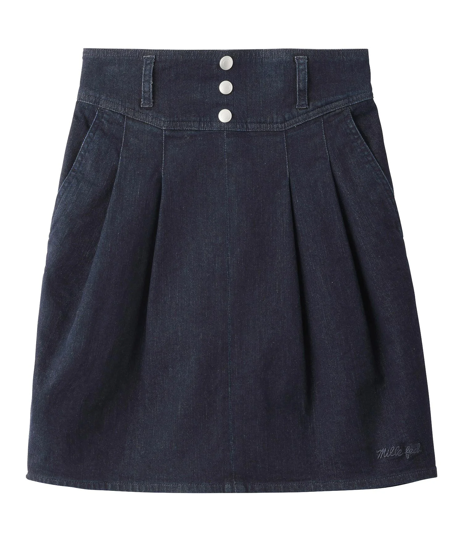 DENIM COCOON SKIRT MILKFED. - Image 28