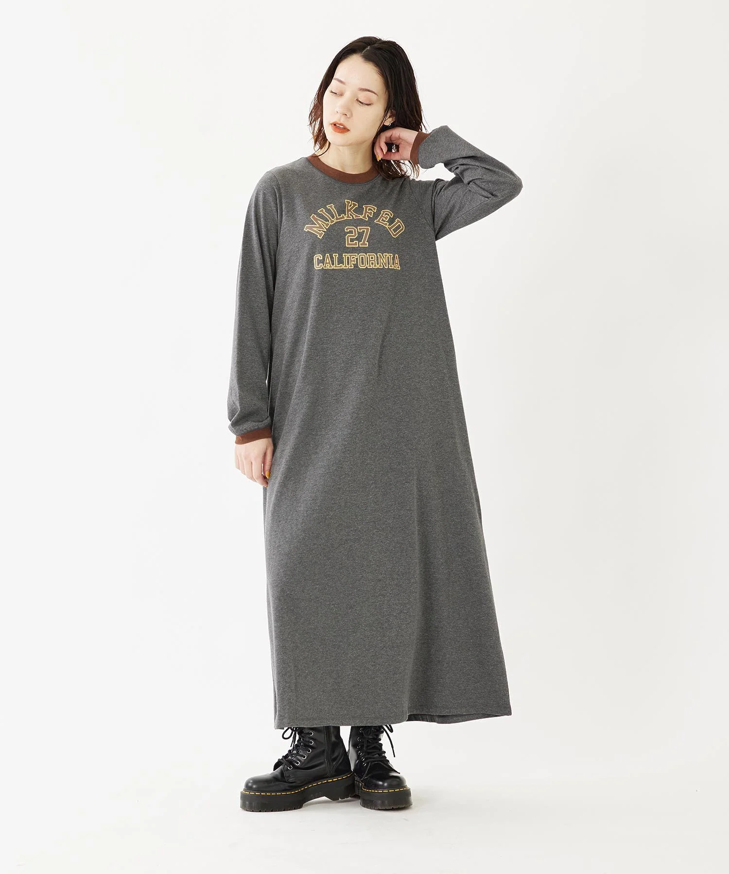 COLLEGE LOGO DRESS MILKFED. - Image 2