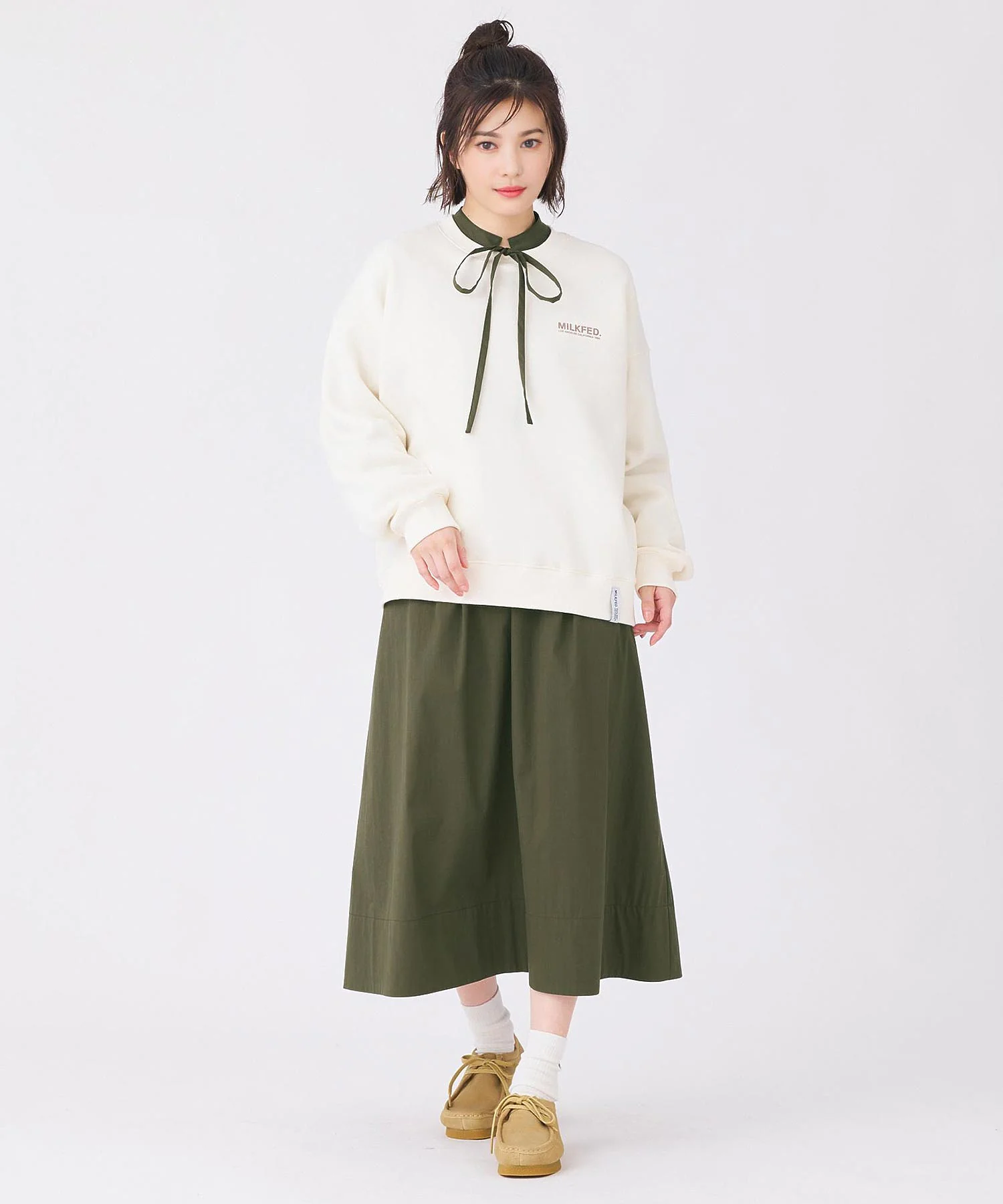 DETACHABLE COLLAR DRESS MILKFED. - Image 9