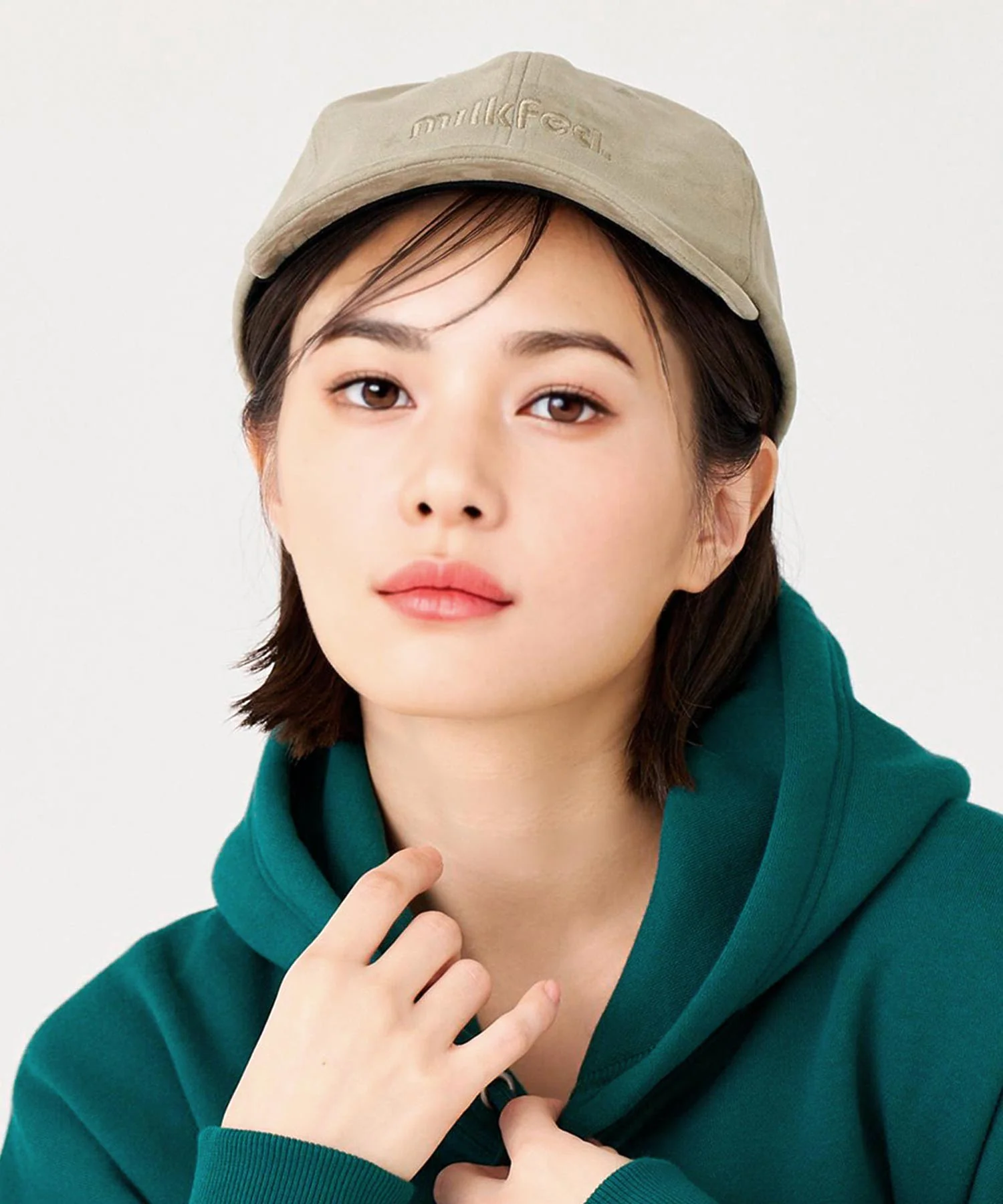 FAUX SUEDE CAP MILKFED. - Image 16