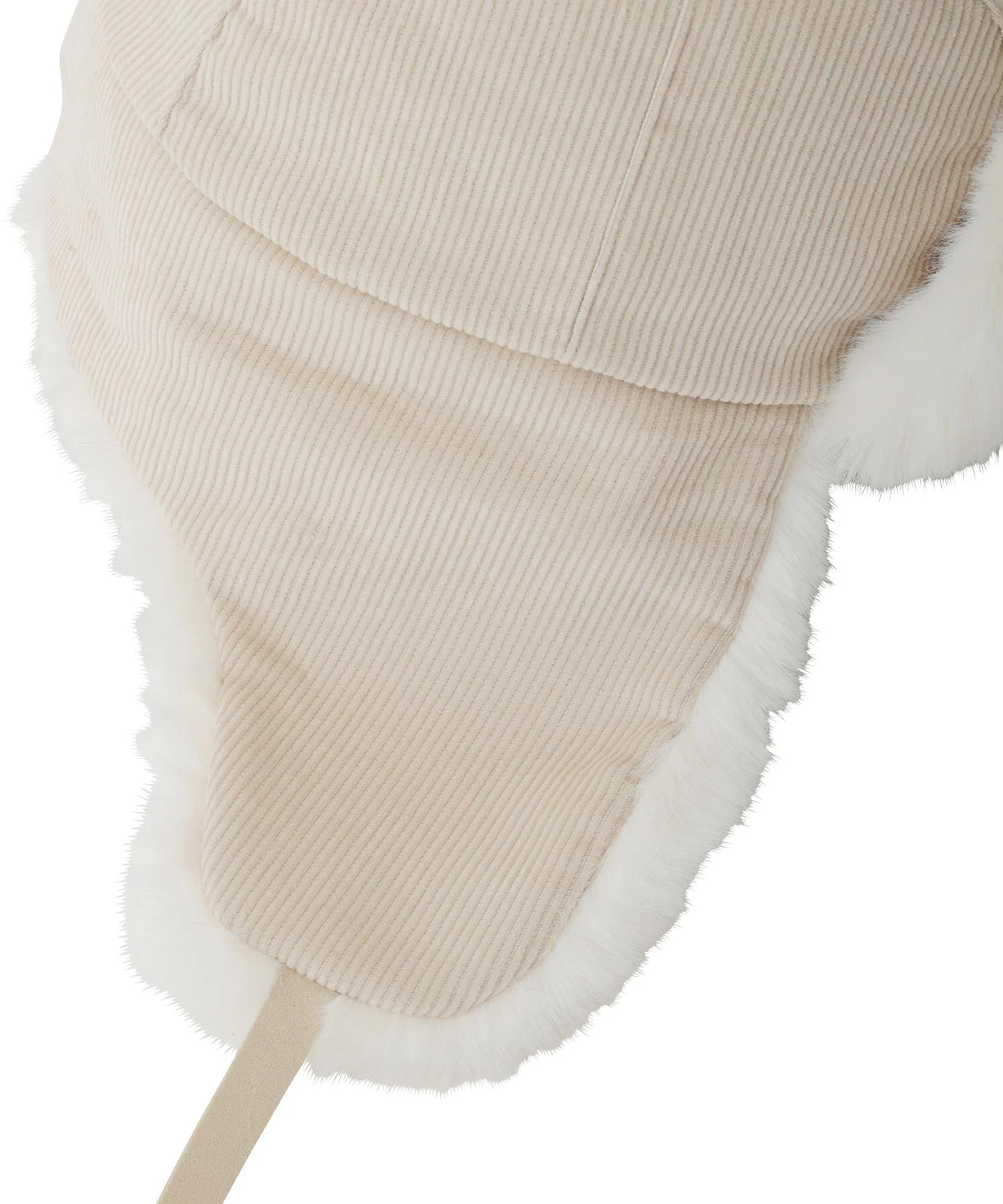 FAUX FUR FLIGHT HAT MILKFED. - Image 11