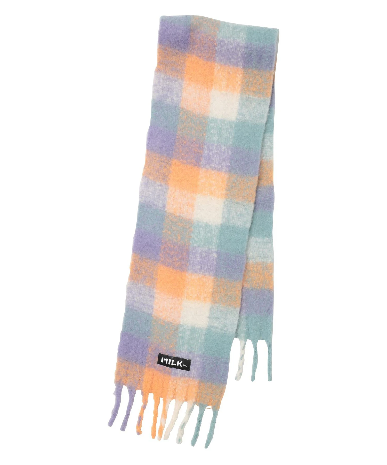 BIG PLAID STOLE MILKFED. - Image 5