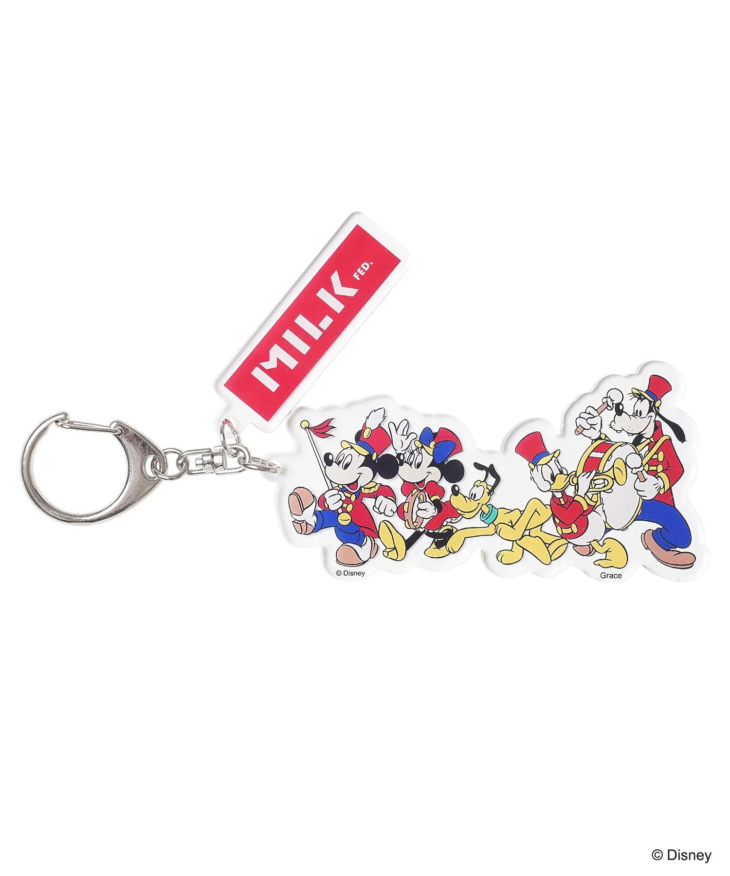 MICKEY AND FRIENDS/LETS CELEBRATE/KEY CHAIN MILKFED. - Image 6