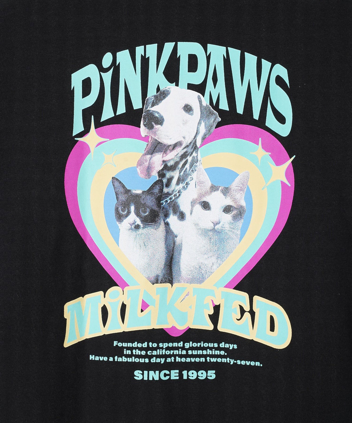 PINK PAWS L/S TEE MILKFED. - Image 9
