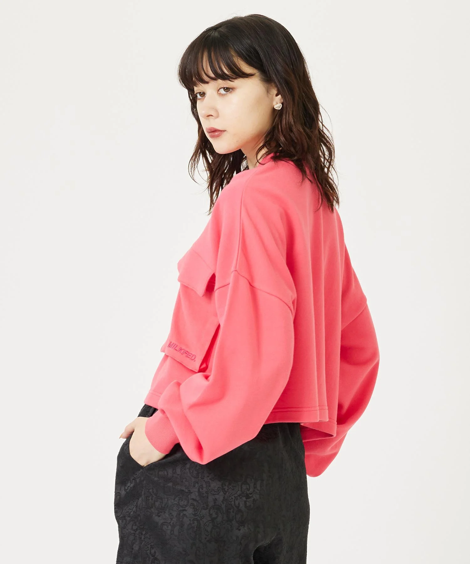DOUBLE POCKET SWEAT TOP MILKFED. - Image 13