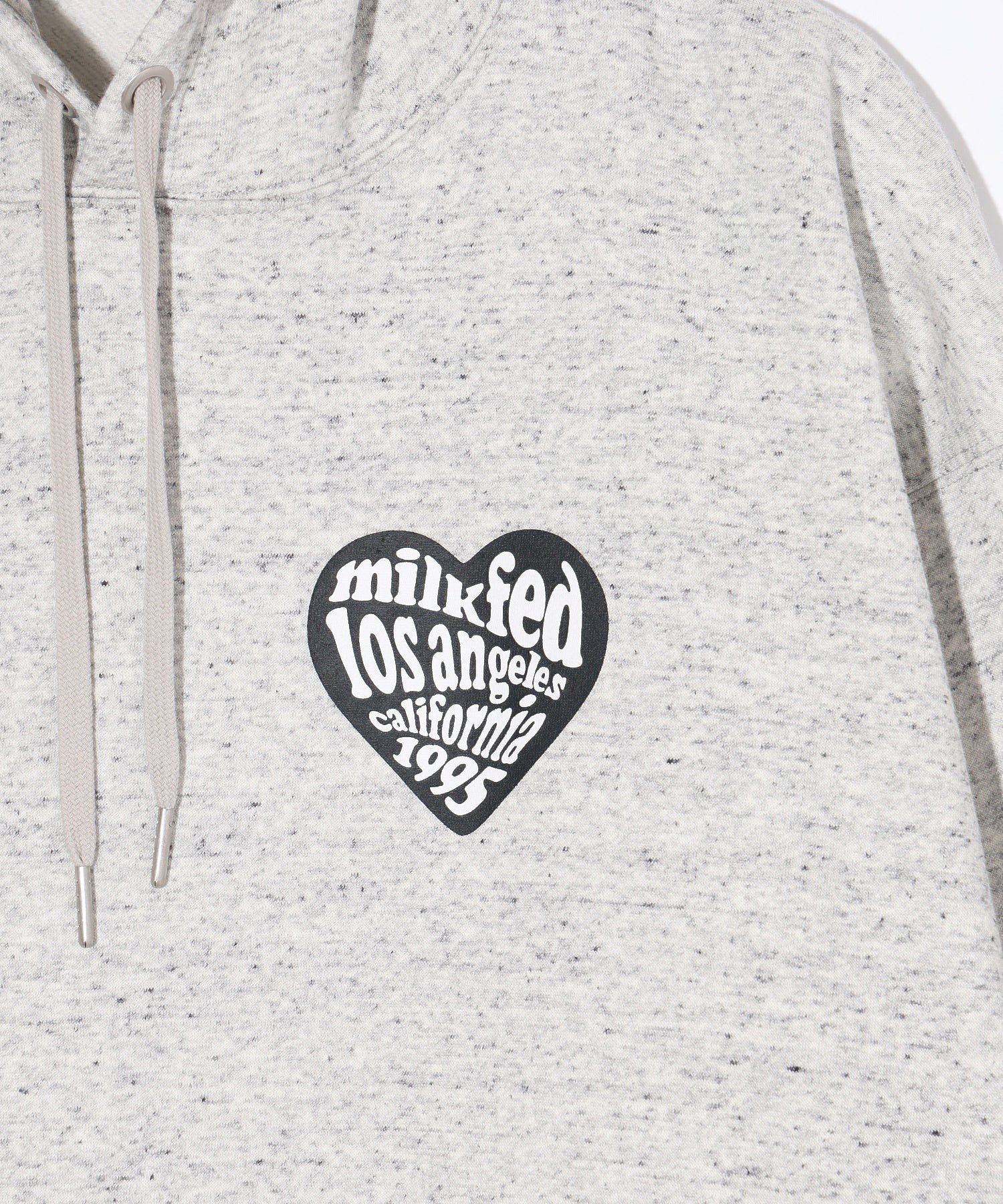LOGO IN HEART SWEAT HOODIE MILKFED. - Image 12