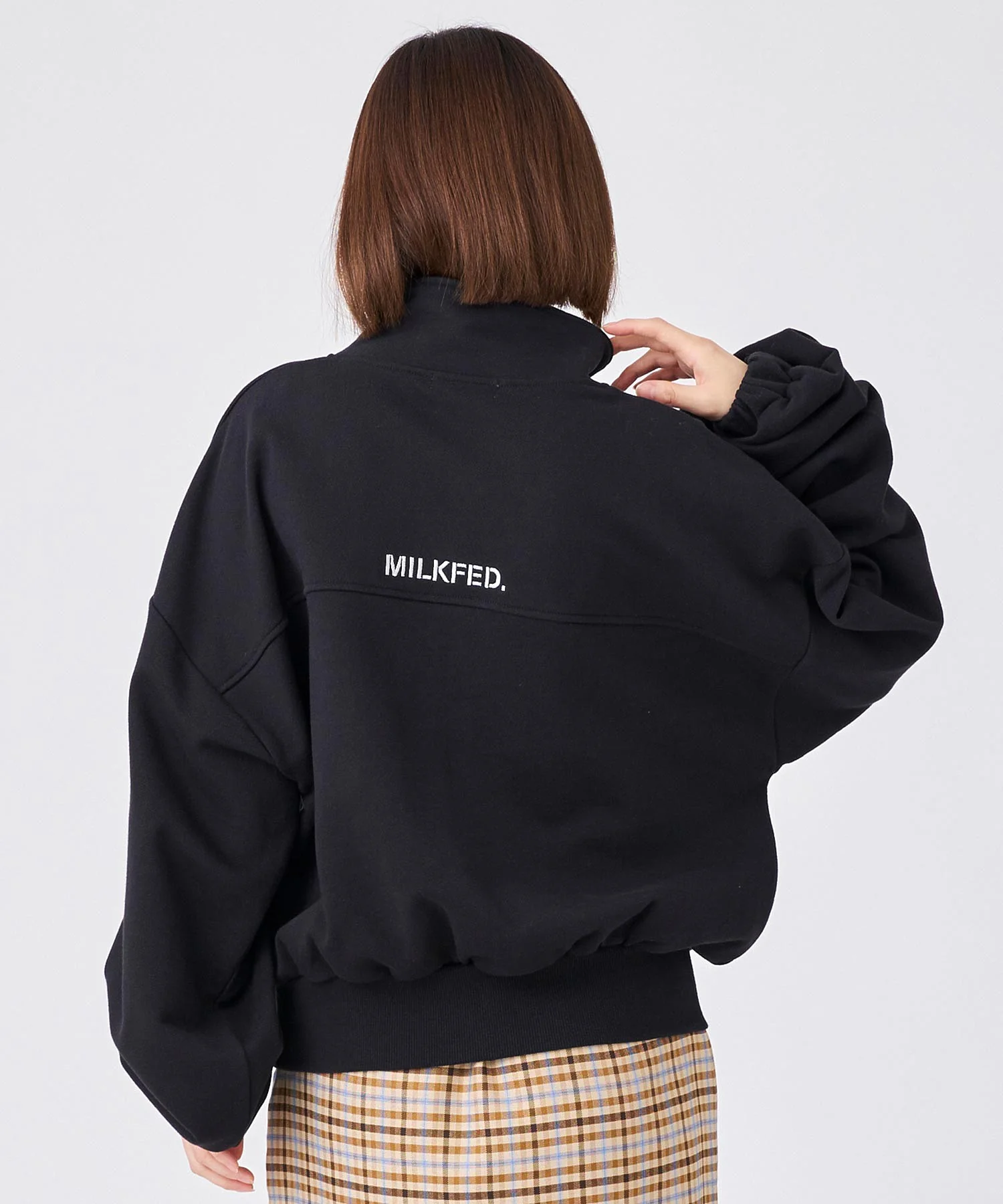 HALF ZIP SWEAT TOP MILKFED. - Image 20