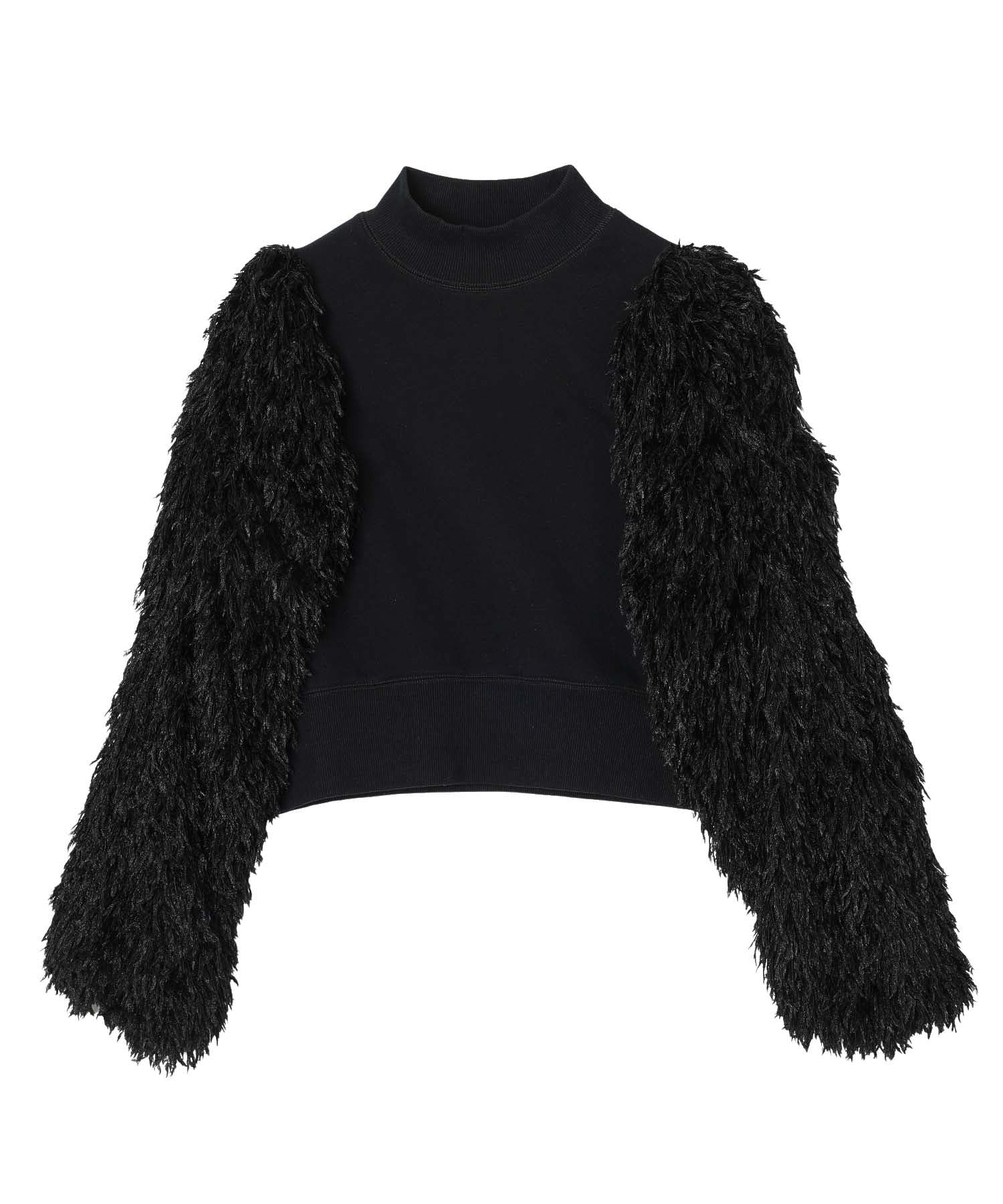 FEATHER SLEEVE TOP MILKFED. - Image 3