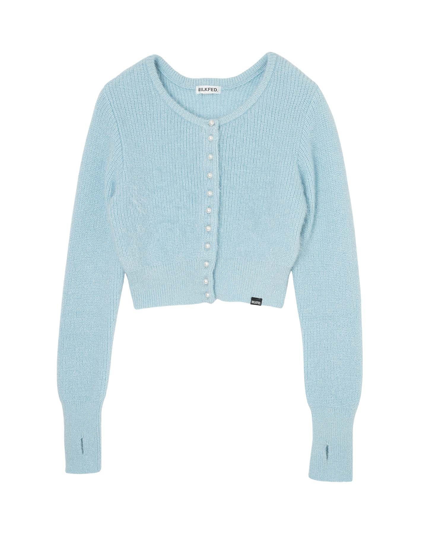 PEARL BUTTON KNIT CARDIGAN MILKFED. - Image 25