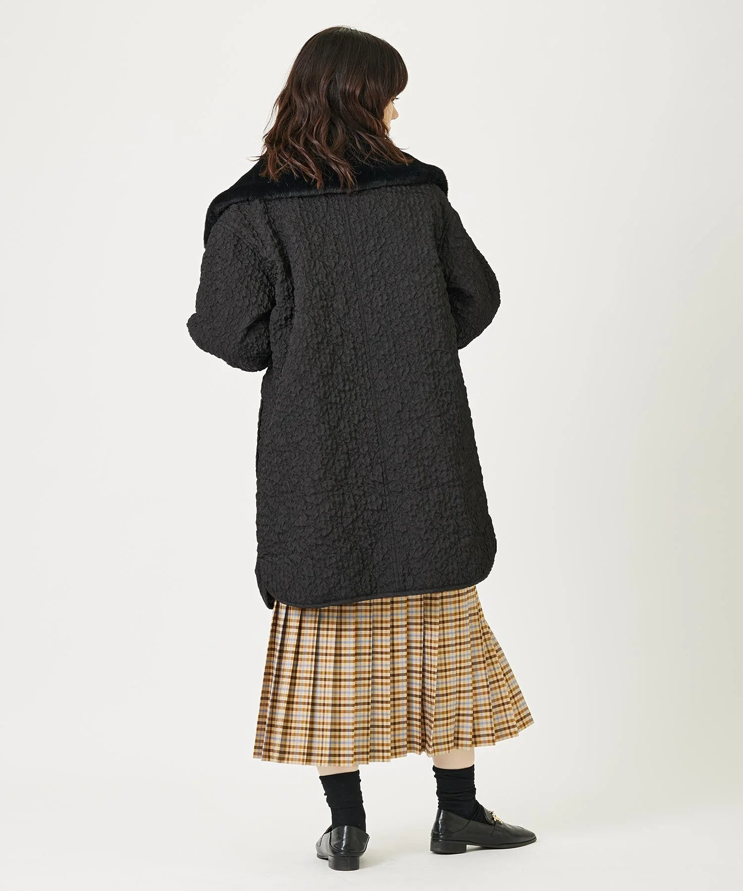 QUILTED COAT MILKFED. - Image 12