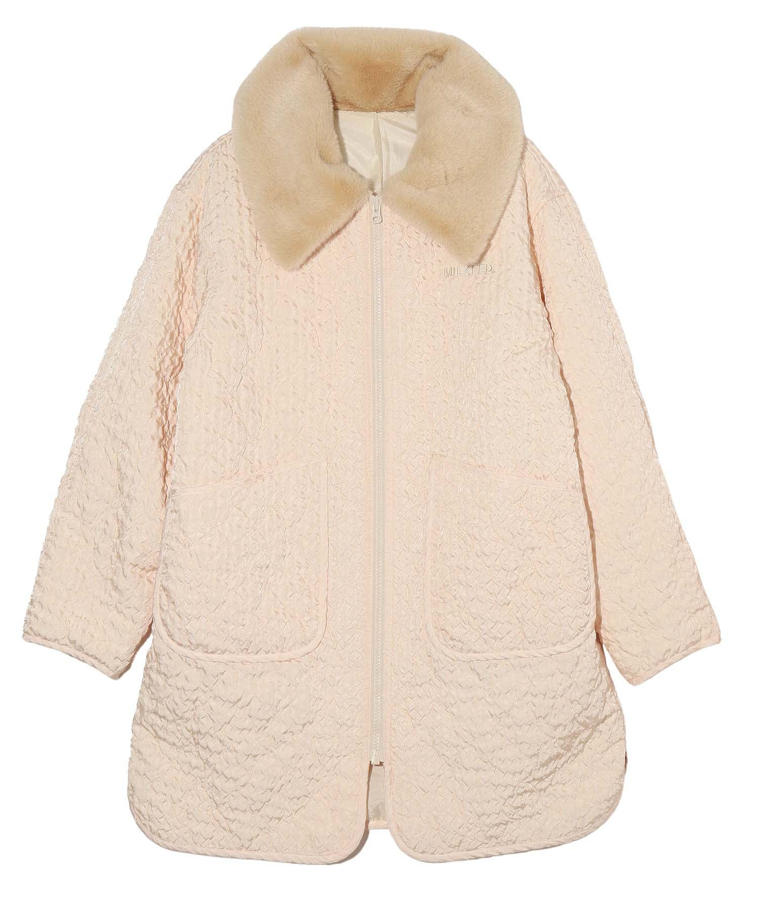 QUILTED COAT MILKFED. - Image 14
