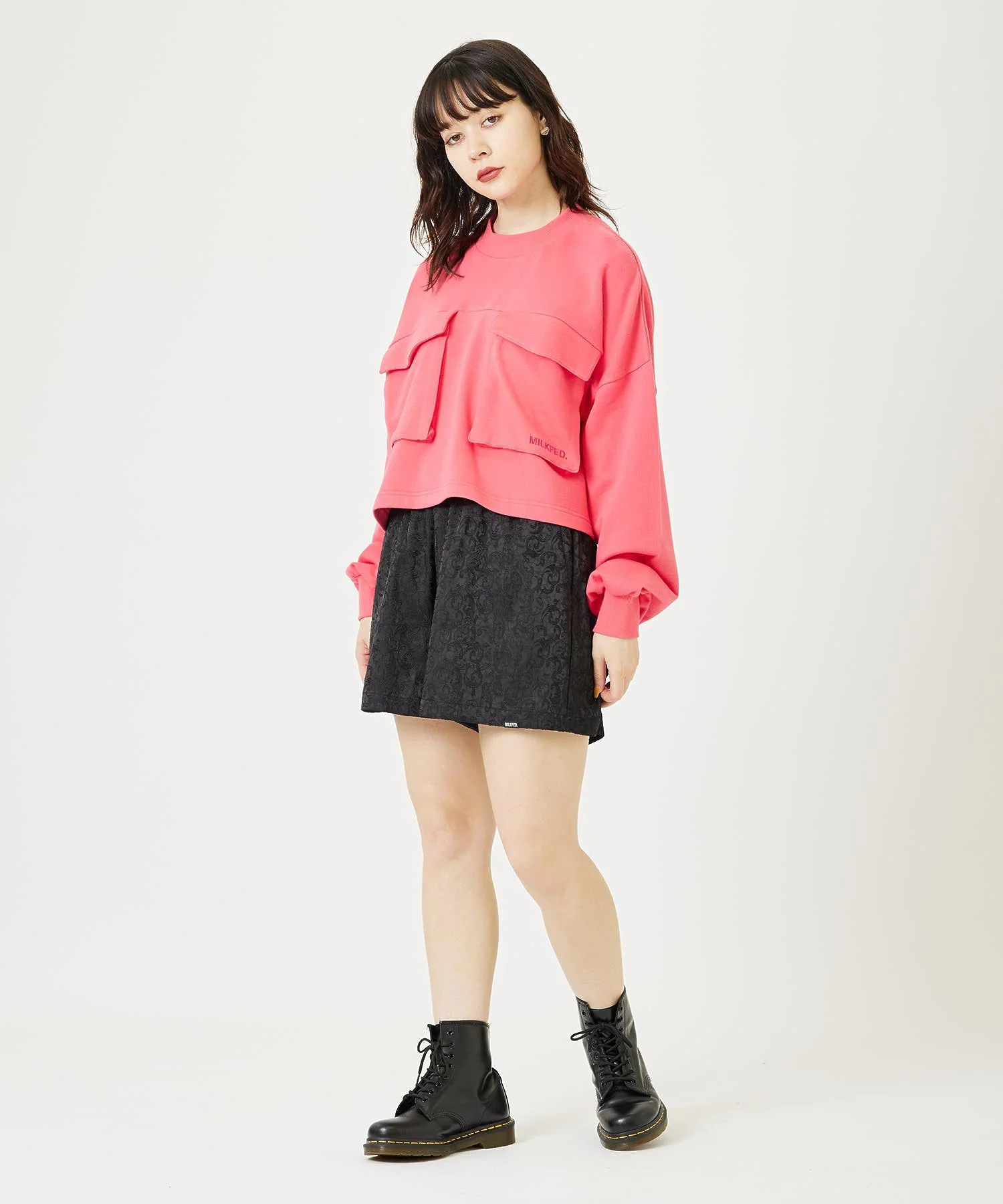 JACQUARD SHORT PANTS MILKFED. - Image 7
