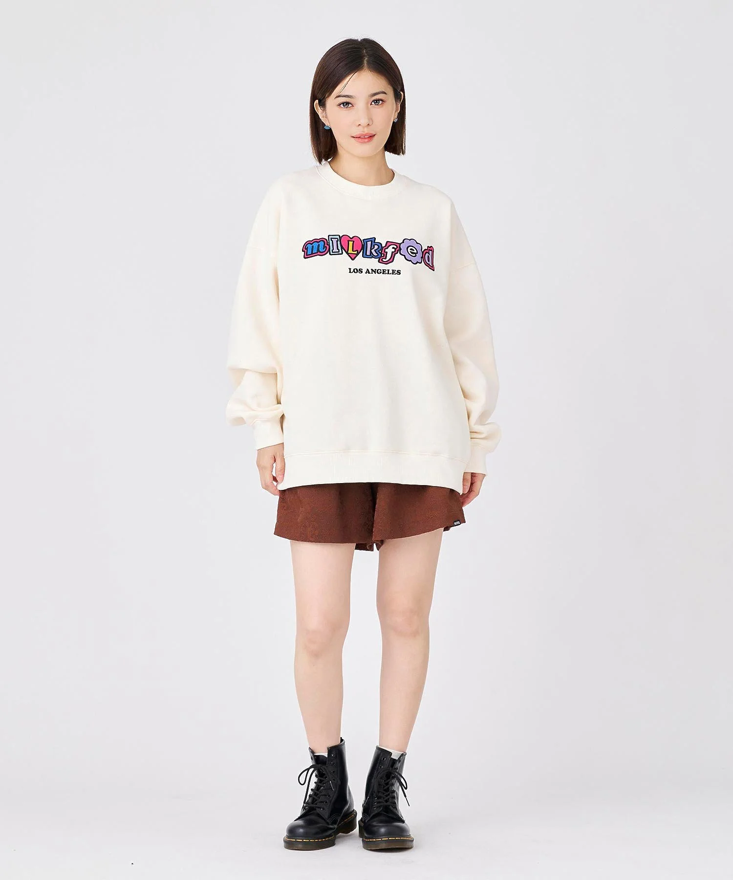 JACQUARD SHORT PANTS MILKFED. - Image 9