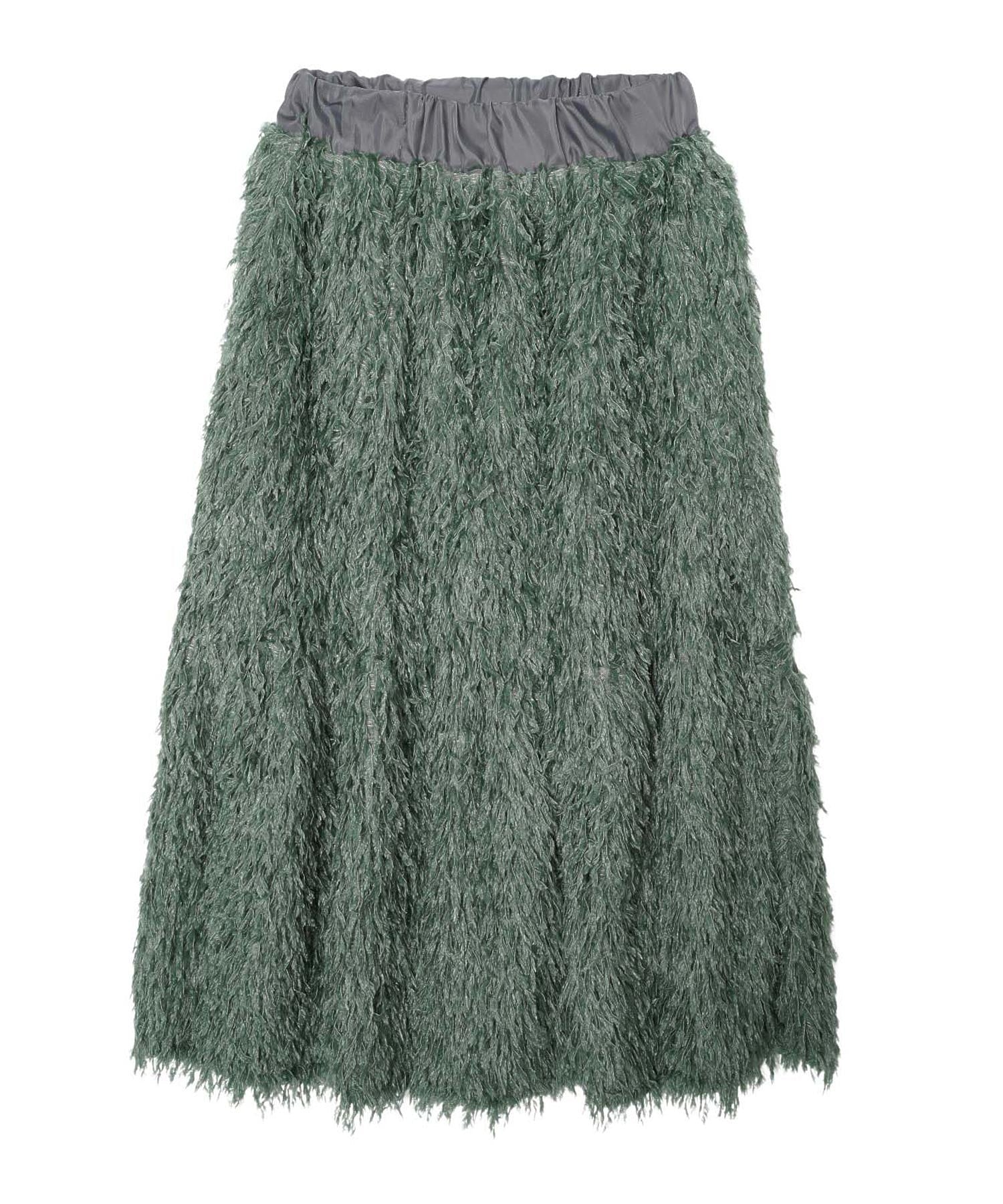 FEATHER SKIRT MILKFED.