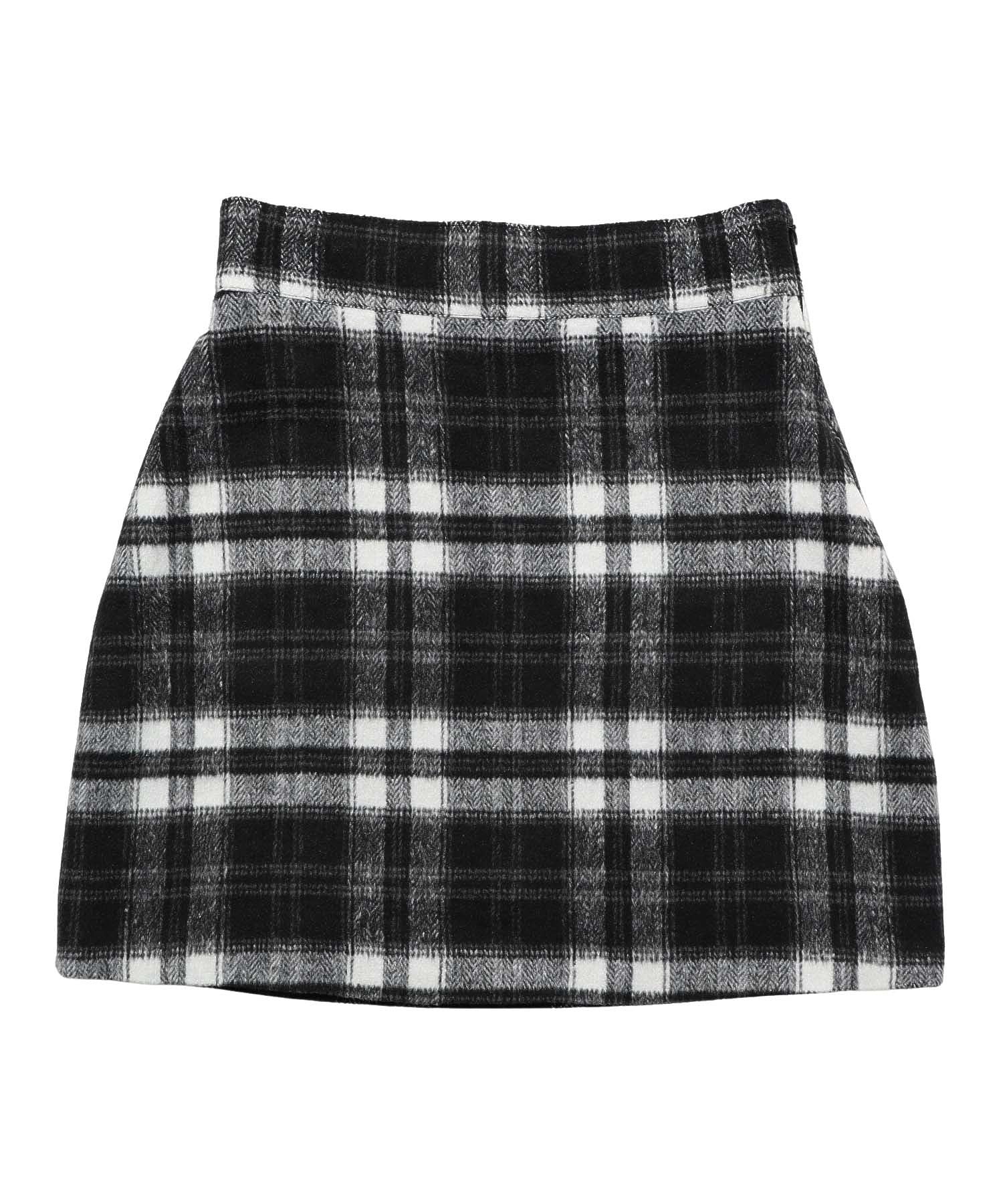 PLAID MINI SKIRT MILKFED. - Image 2
