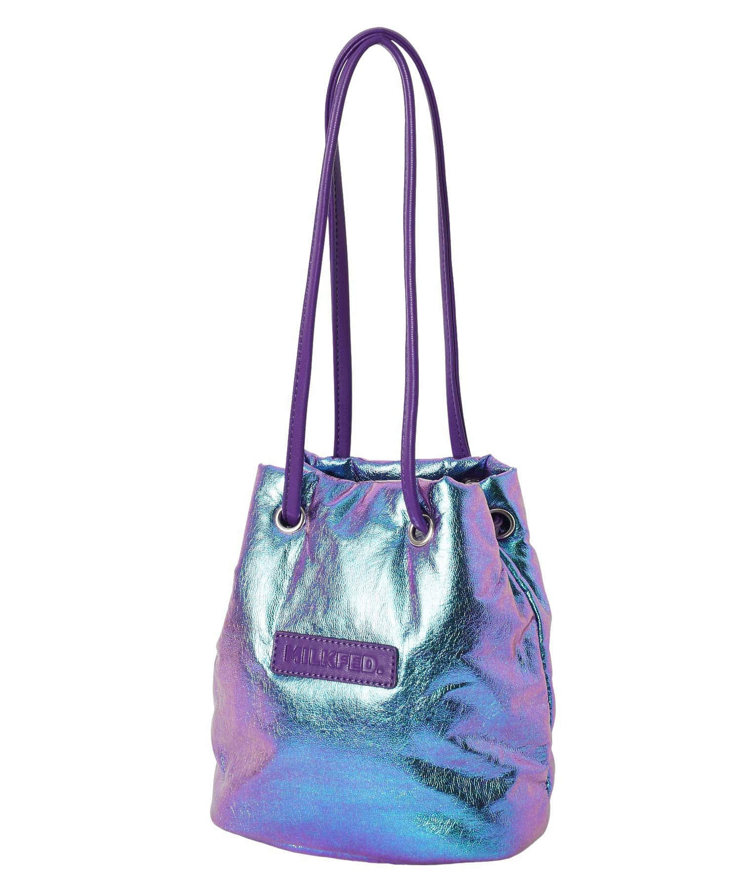 METALLIC DRAWSTRING BAG MILKFED. - Image 18