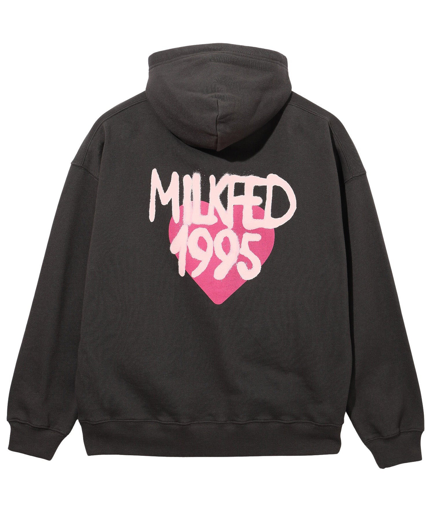 SPRAY LOGO SWEAT HOODIE MILKFED.