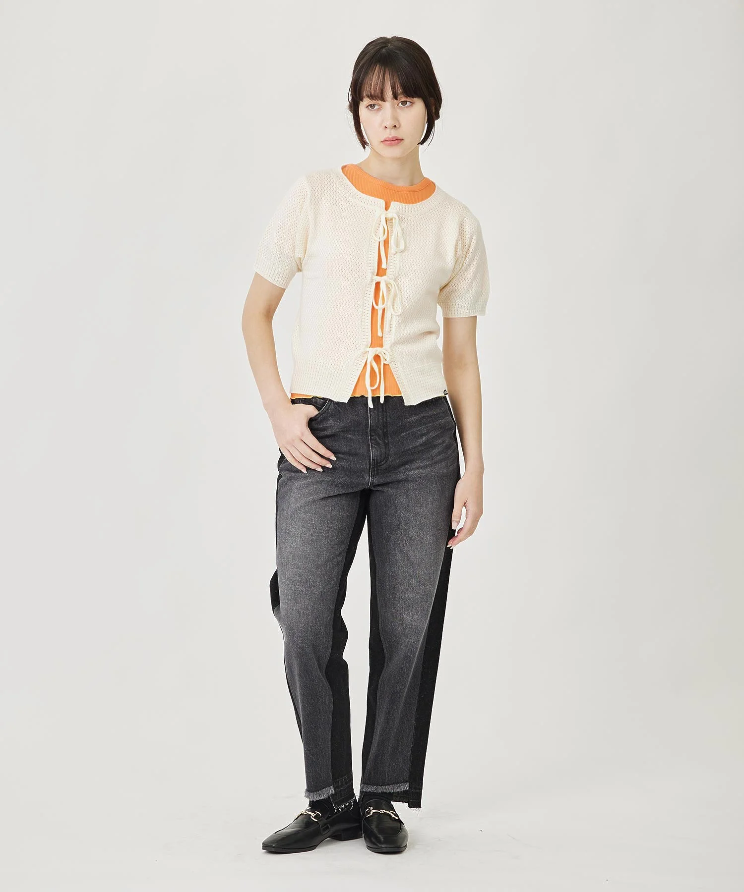 LETTUCE EDGE S/S TOP MILKFED. - Image 8