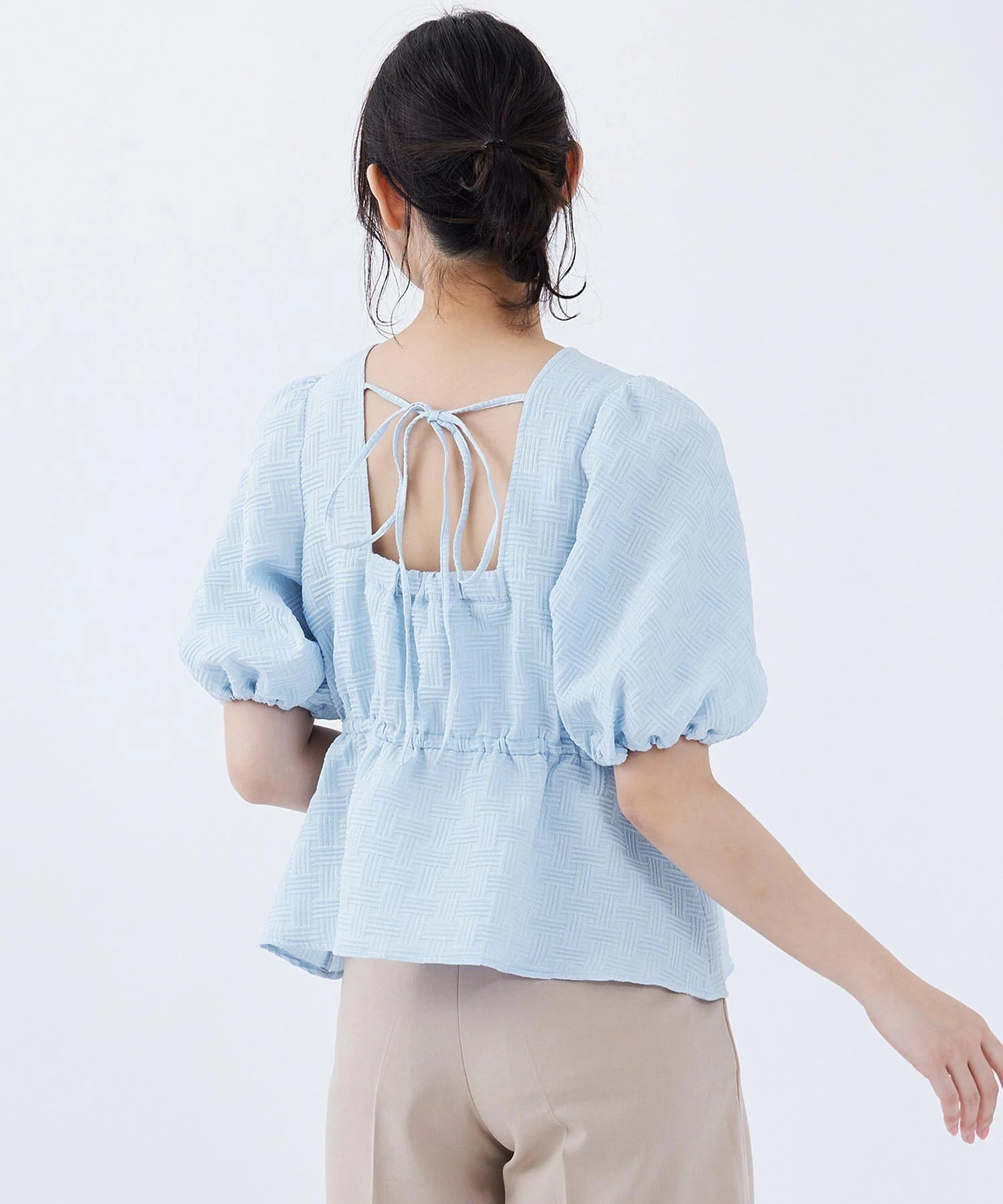 PUFF SLEEVE BLOUSE MILKFED. - Image 6