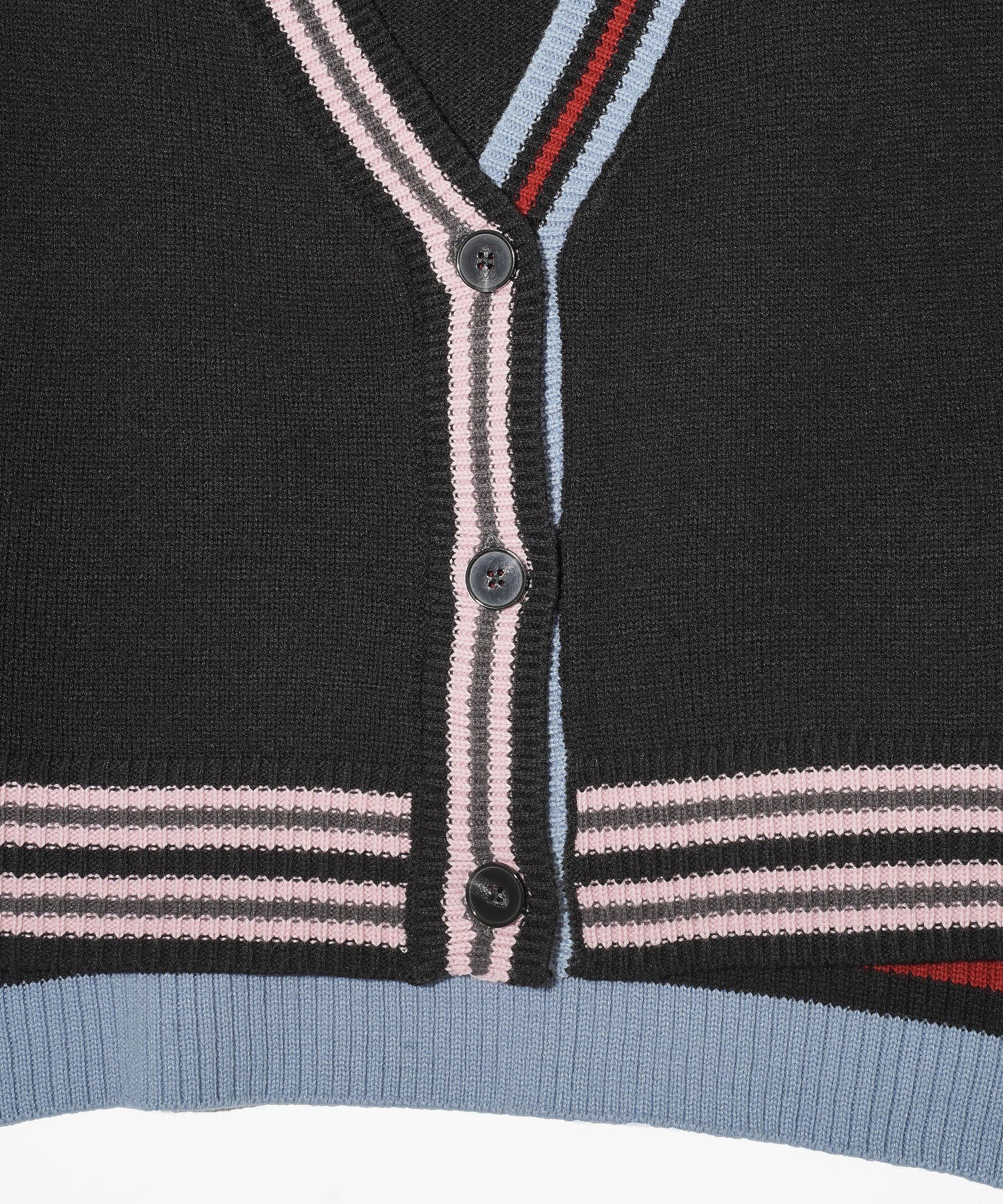 STRIPED KNIT VEST MILKFED. - Image 14