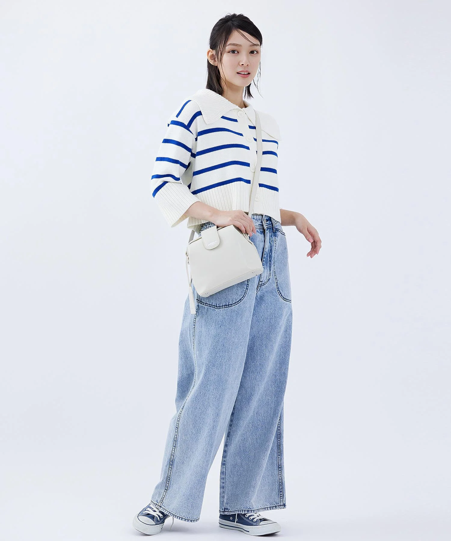 STRIPED KNIT CARDIGAN MILKFED. - Image 10