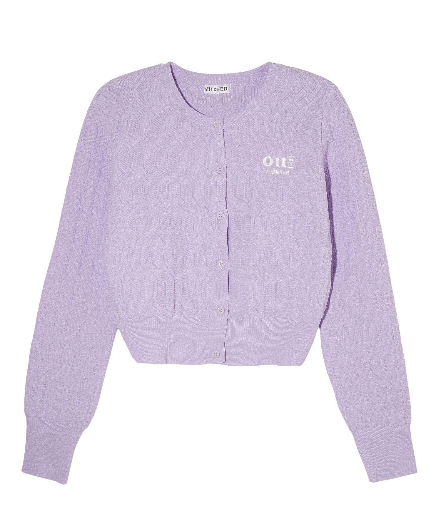 OUI LOGO KNIT CARDIGAN MILKFED. - Image 20