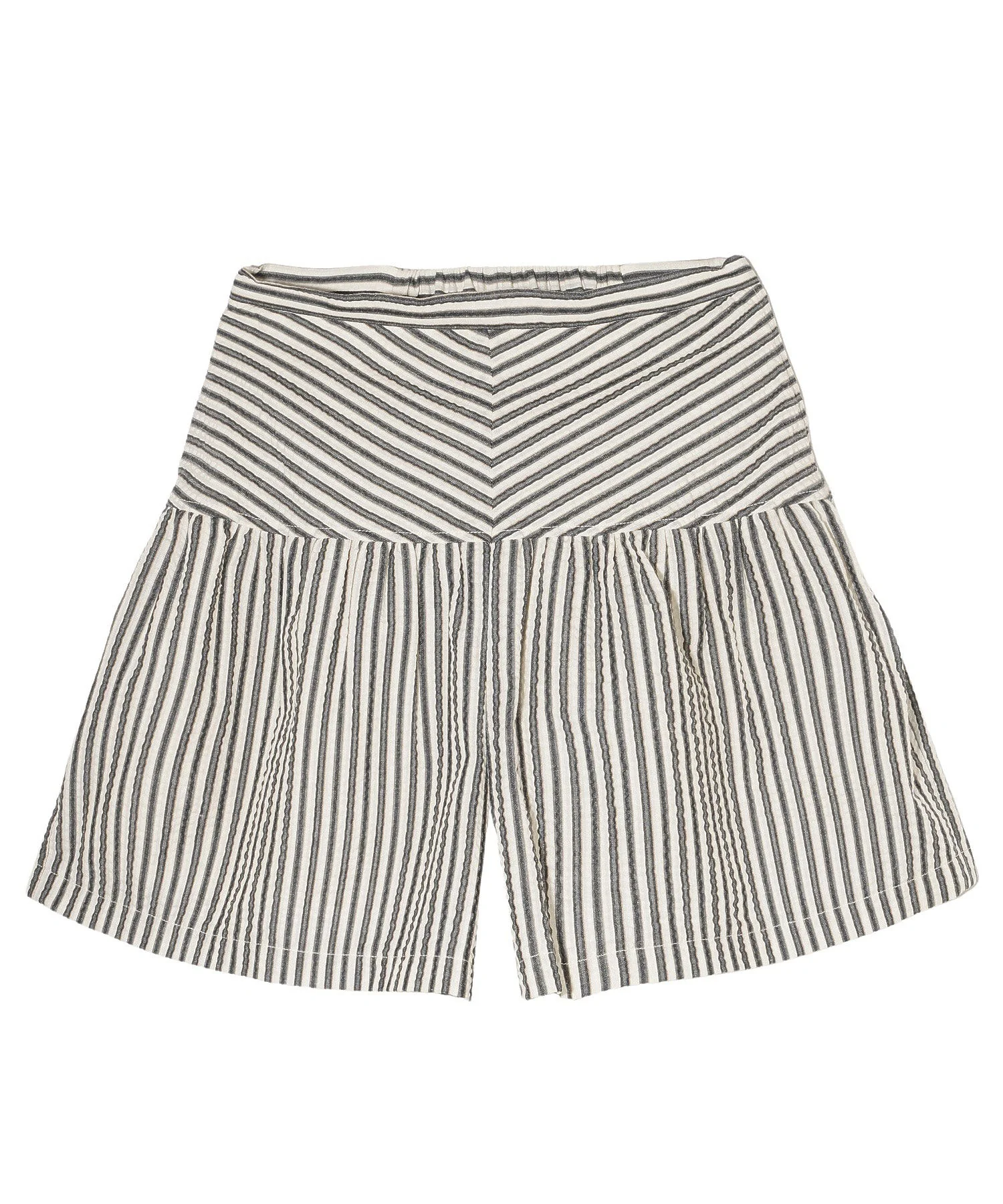 STRIPED GATHERED SHORTS MILKFED. - Image 14
