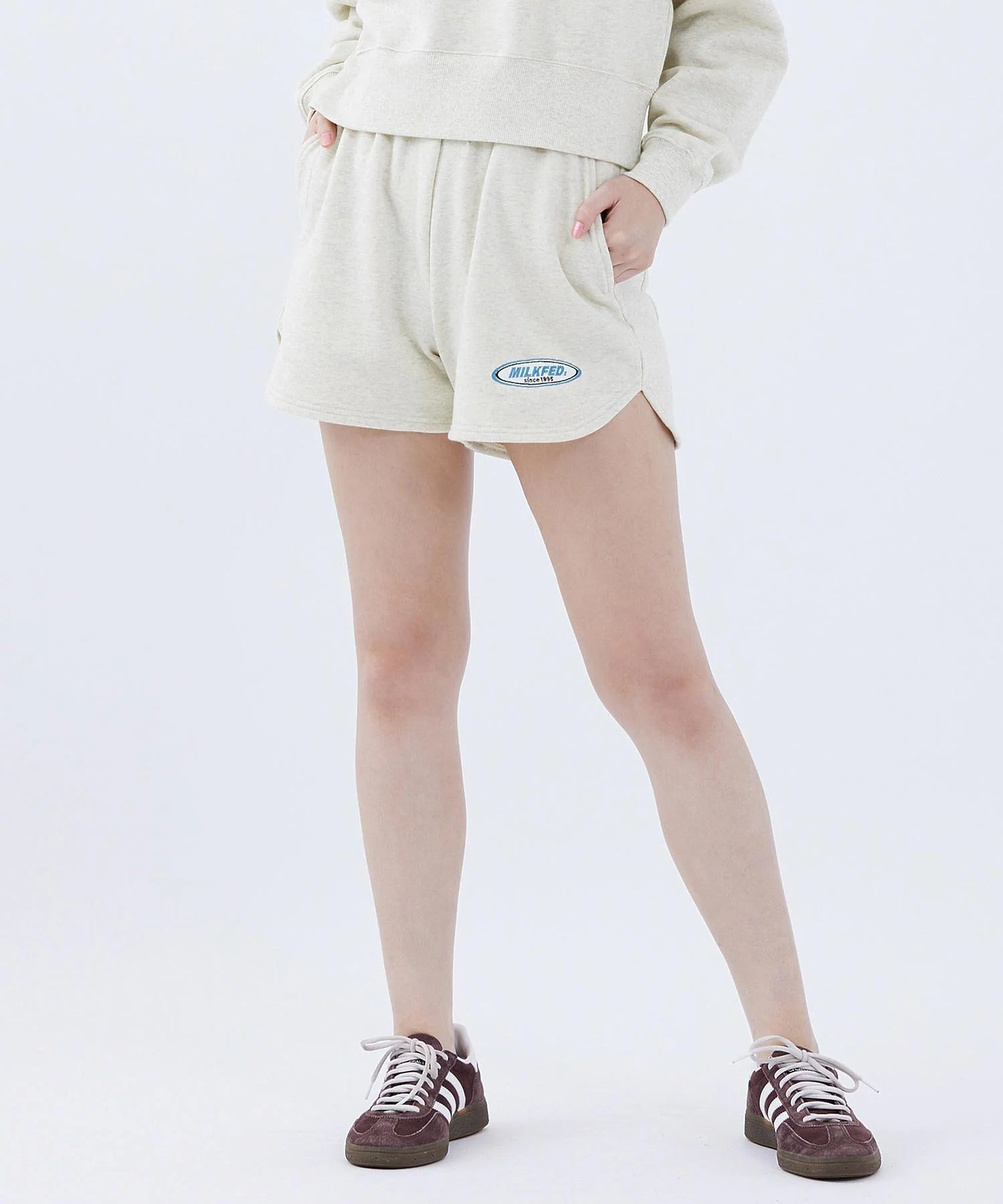 OVAL LOGO DAILY SWEAT SHORTS - Image 3